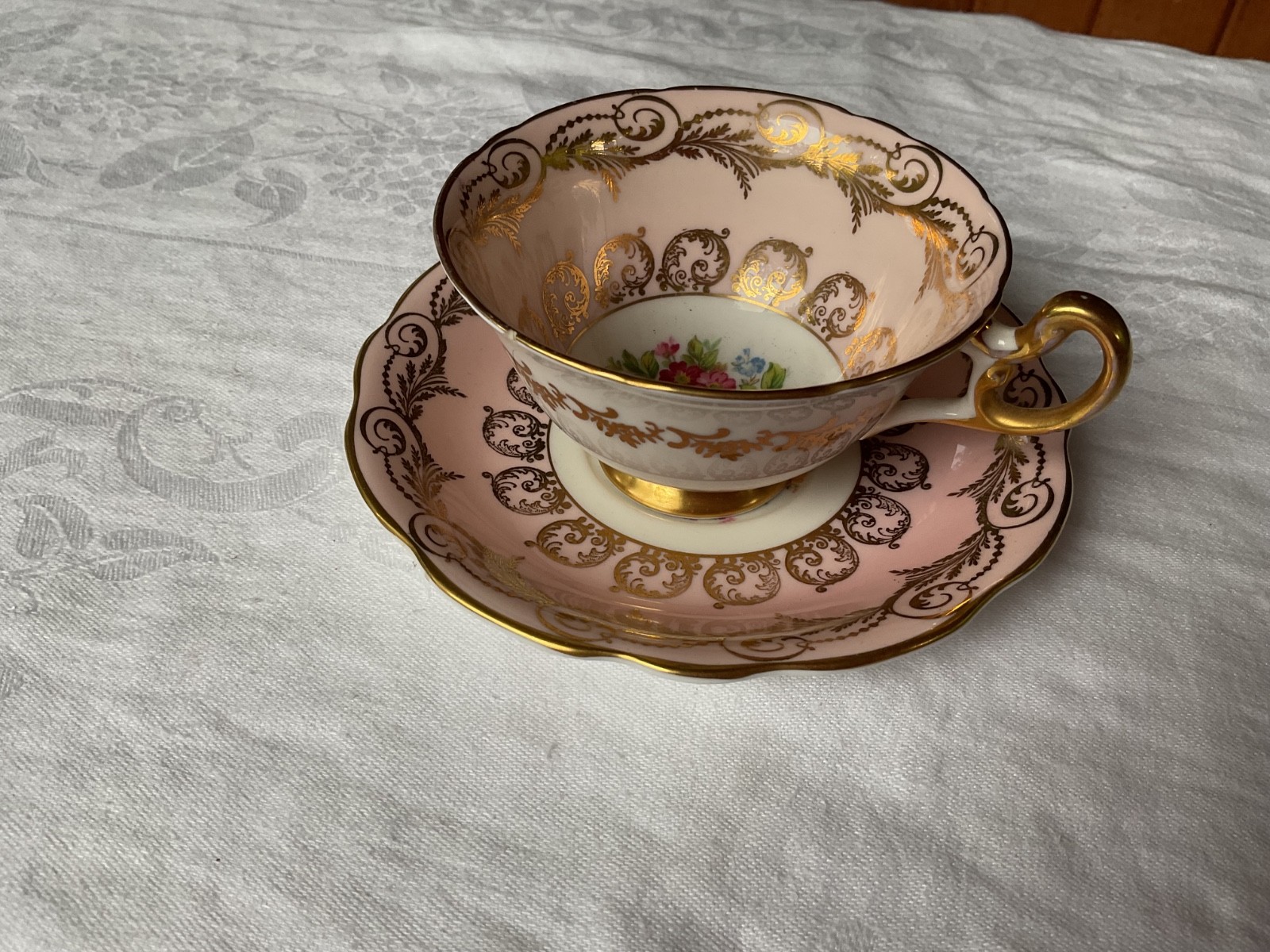 VINTAGE EB FOLEY TEACUP AND SAUCER
