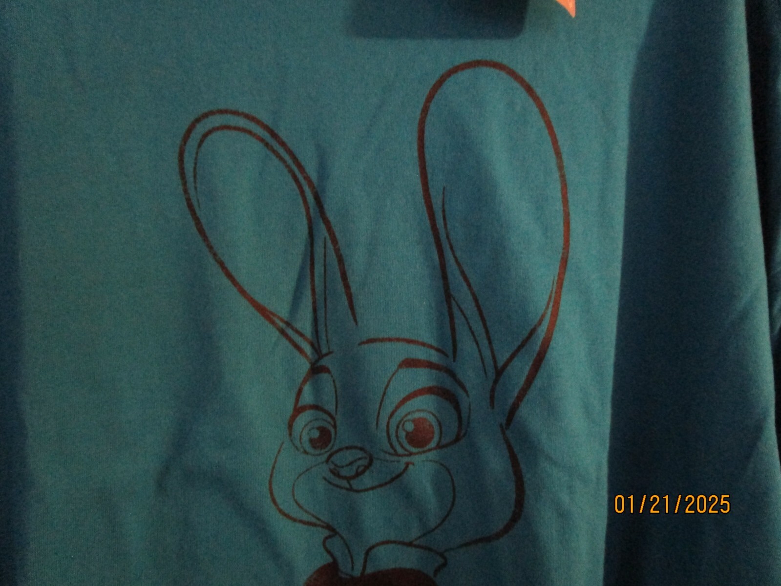 New Disney Parks Judy Hopps Zootopia Tee XL Cotton Chest 56 Length 31.5 in