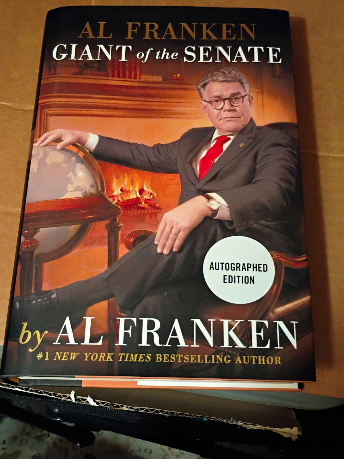 Al Franken Signed Hardcover Book - Giant of the Senate (Politics) Al Franken Signed Hardcover Book - Giant of the Senate (Politics)