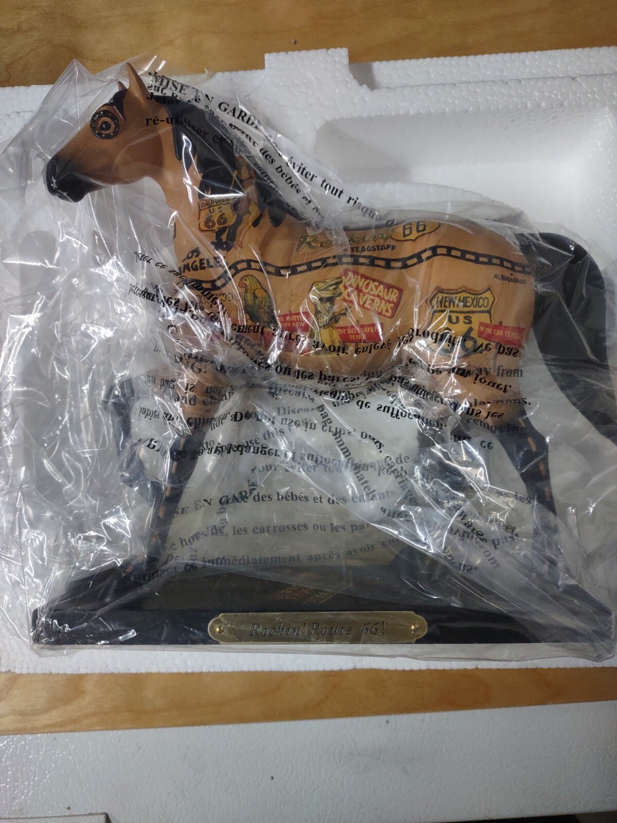 Painted Ponies Figurines, Rockin Route 66, Rare Low Serial #1E-0097