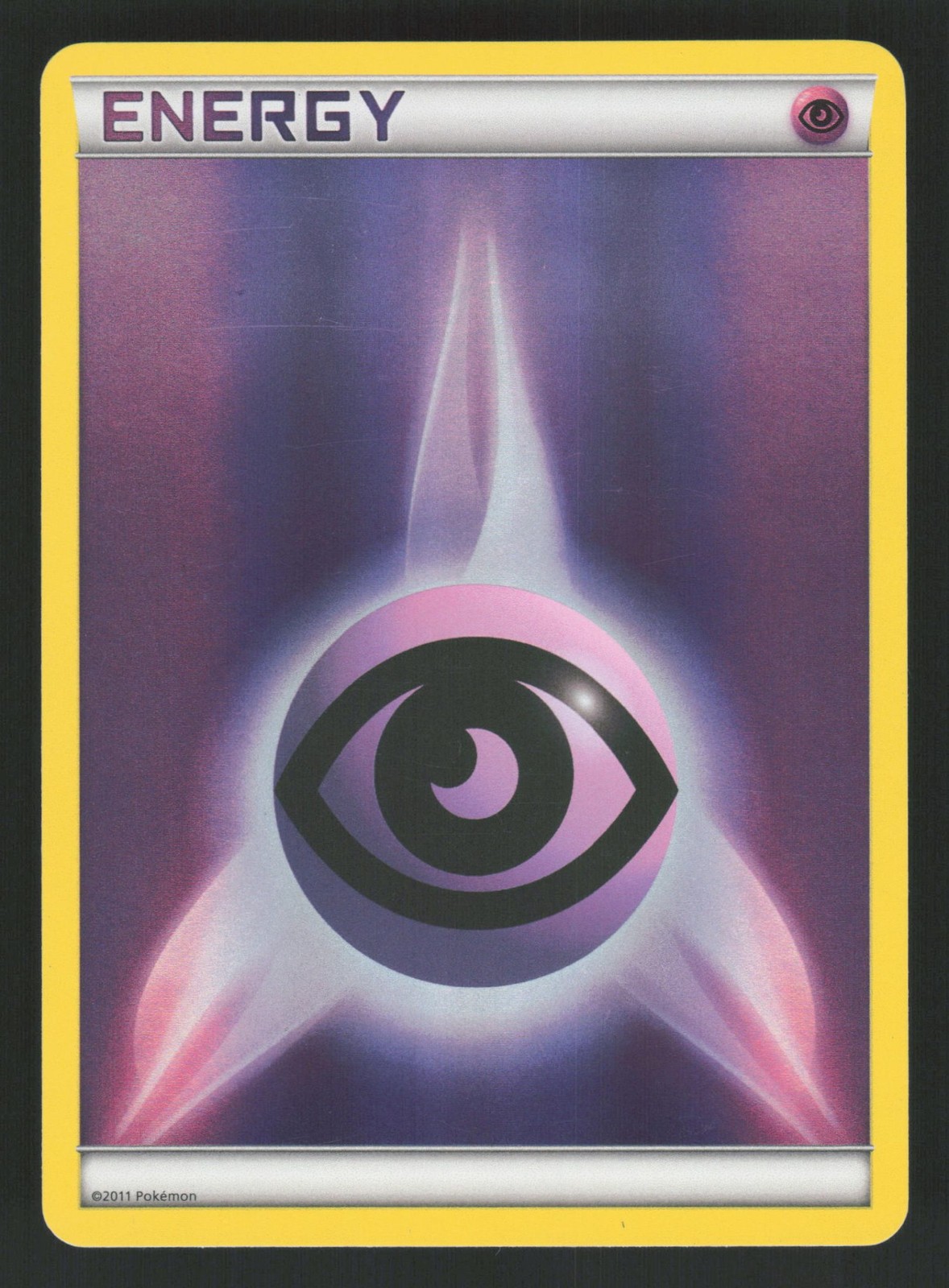 English LP Psychic Energy (2011 Unnumbered) 2011 PR Holofoil Pokemon