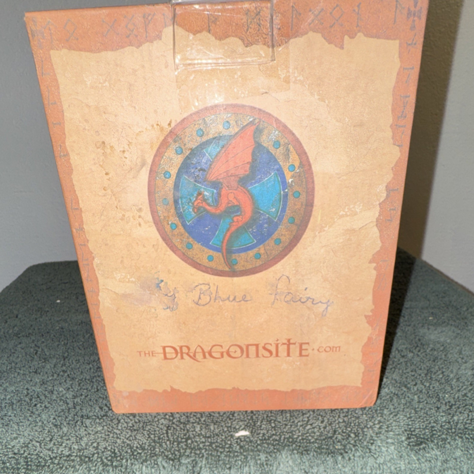 Dragonsite Blue Fairy Collectible Figurine Fantasy Genre Fairy Theme Decor