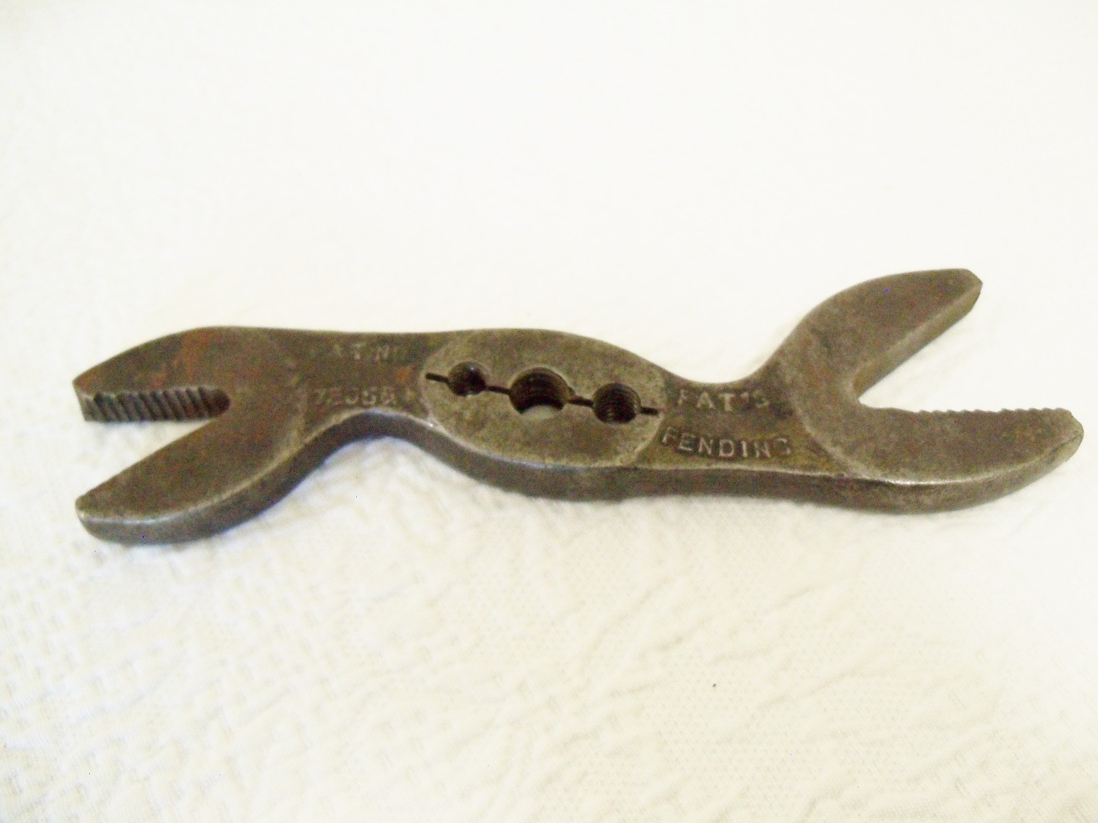 Vintage Hawkeye Double Ended Crocodile Wrench