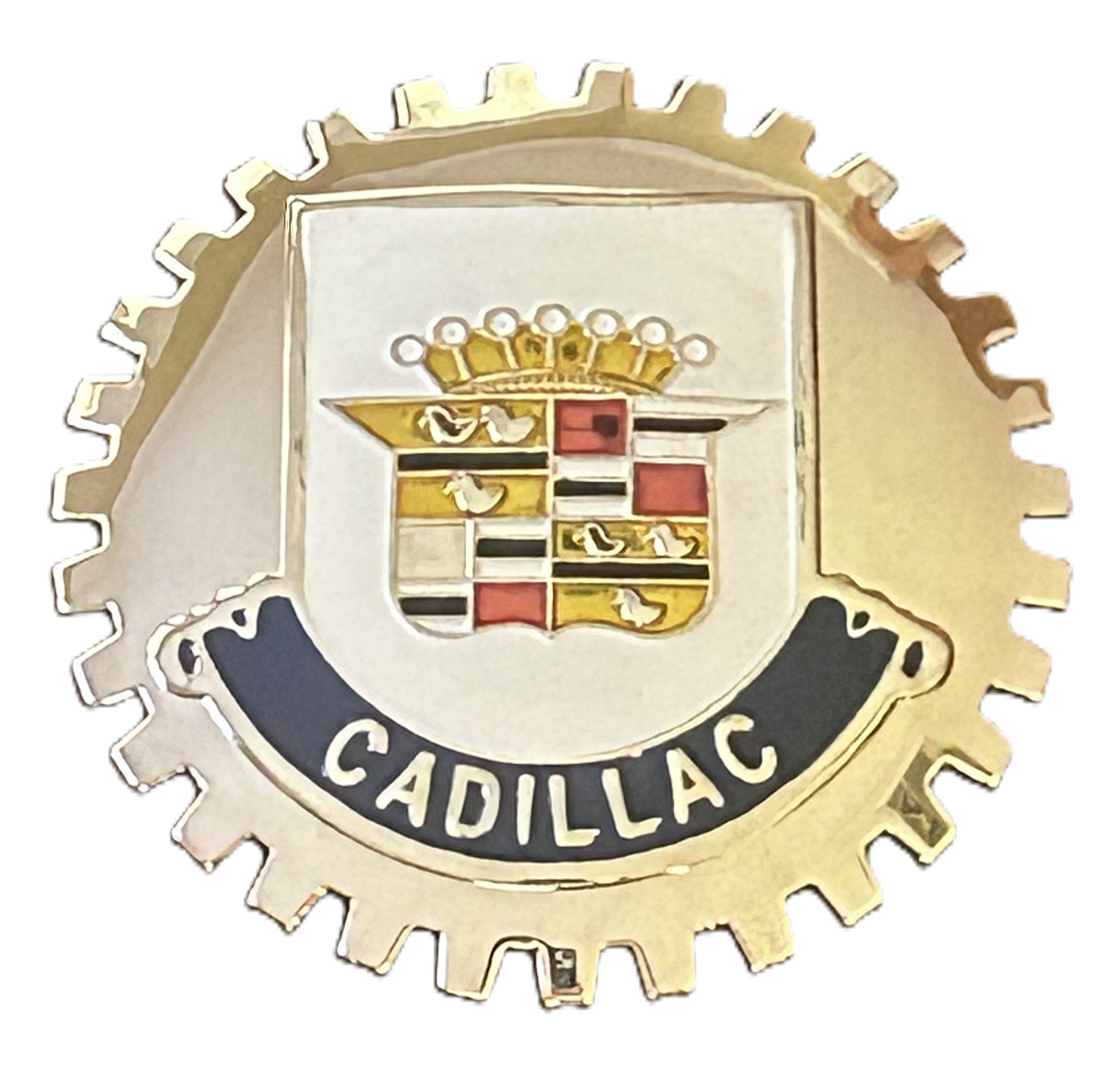 CADILLAC CAR GRILLE BADGE EMBLEM