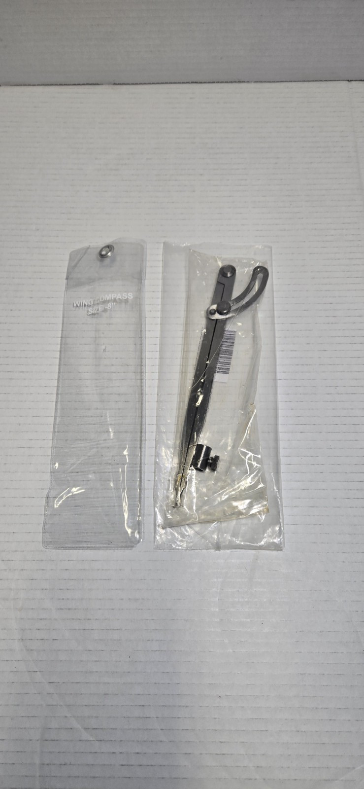 8 Inch Precision Locking Wing Divider/Woodworking Compass 