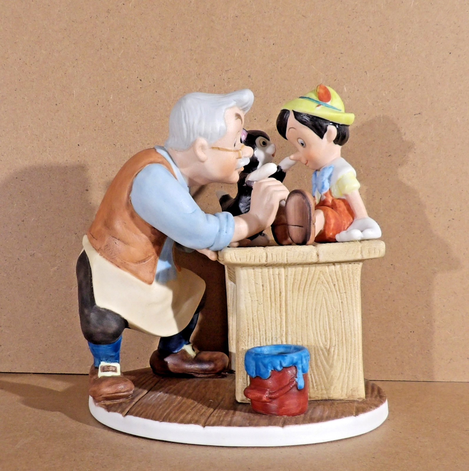 Vtg 1980s Pinocchio Disney\'s Magic Memories Collection Limited Edition Figurine