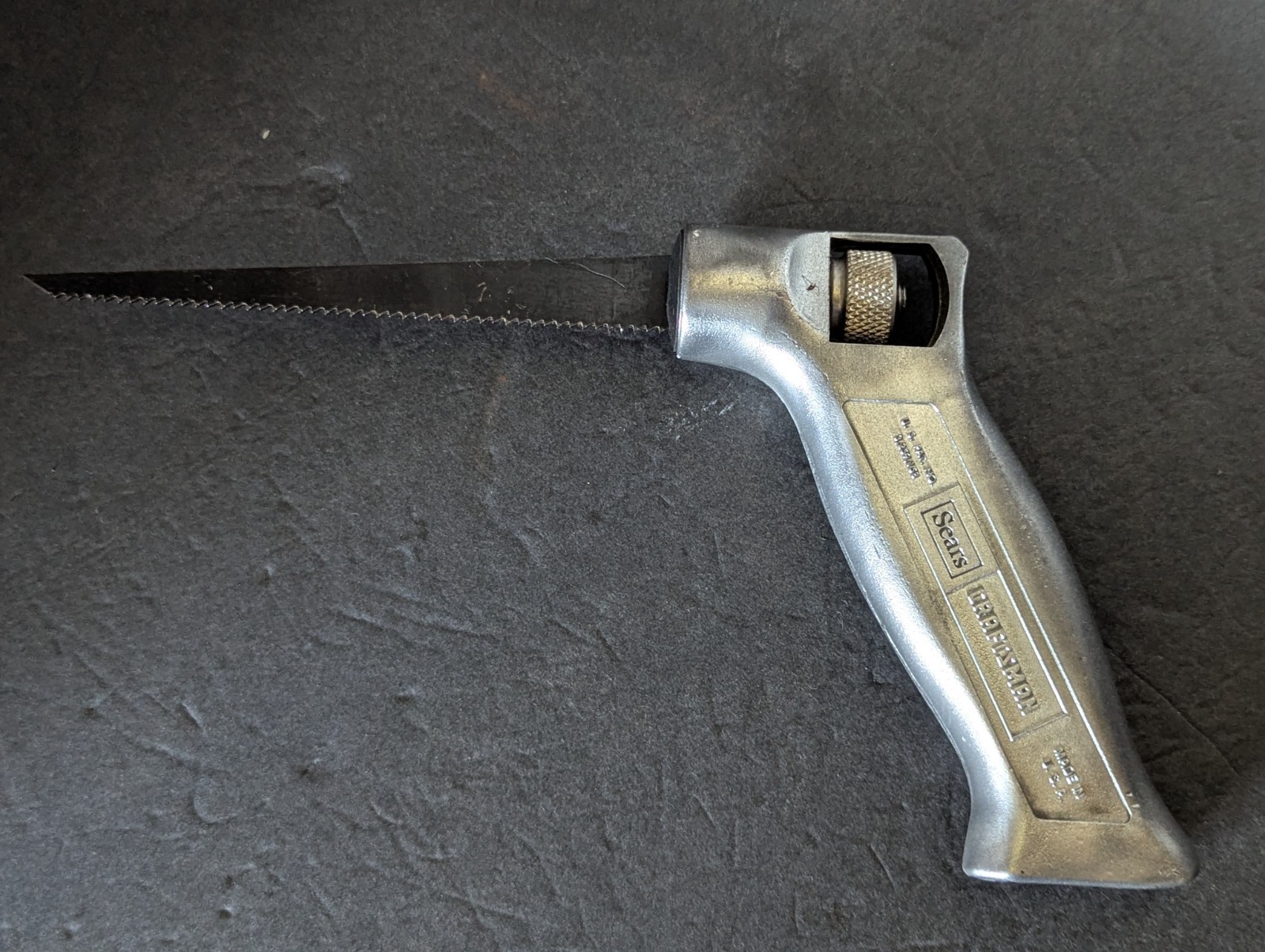 Vintage Sears Craftsman Aluminum Pistol Grip Keyhole Saw