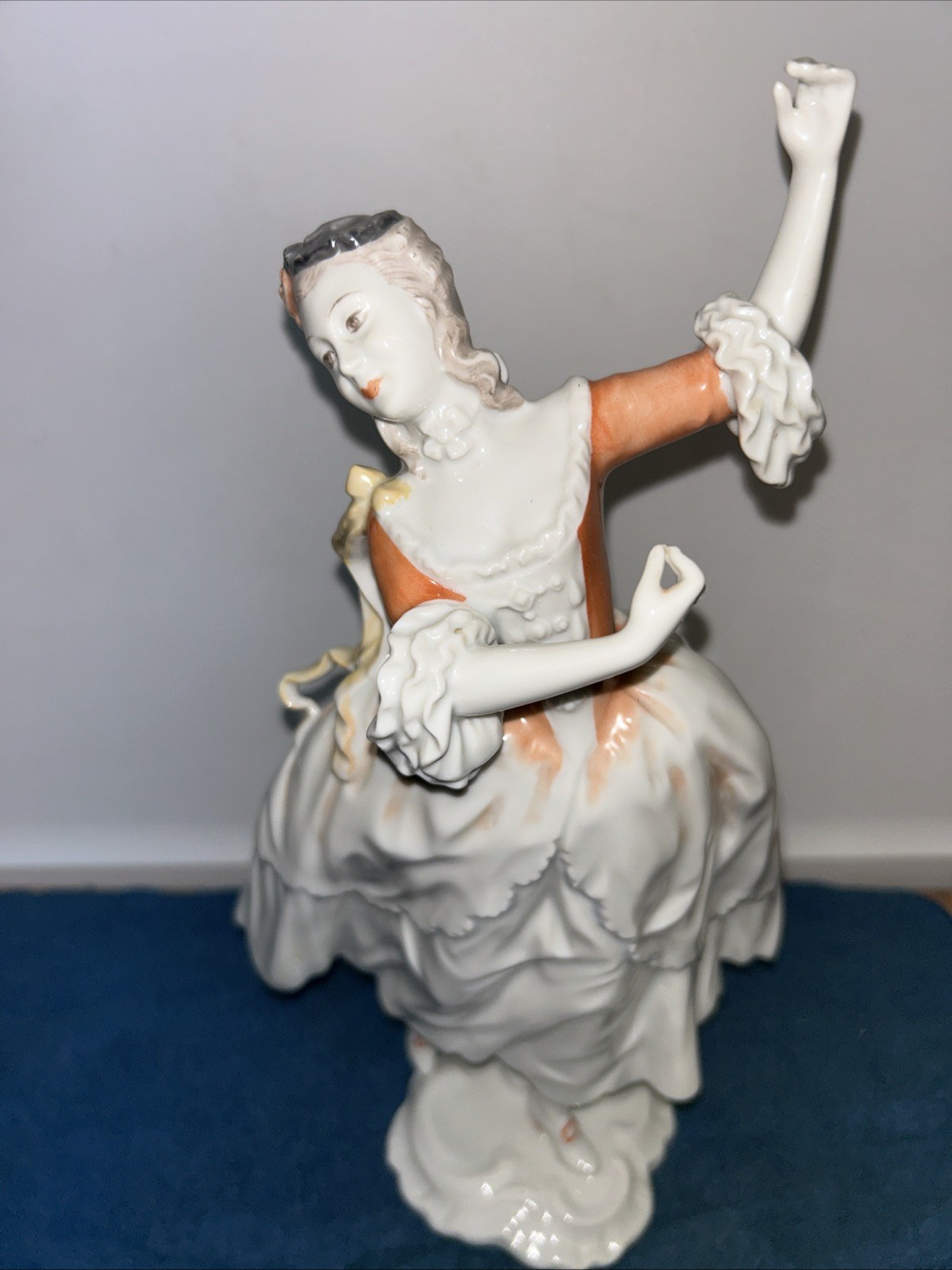 Vintage Rosenthal Rococo Dancer Porcelain Figurine — Selb, Germany