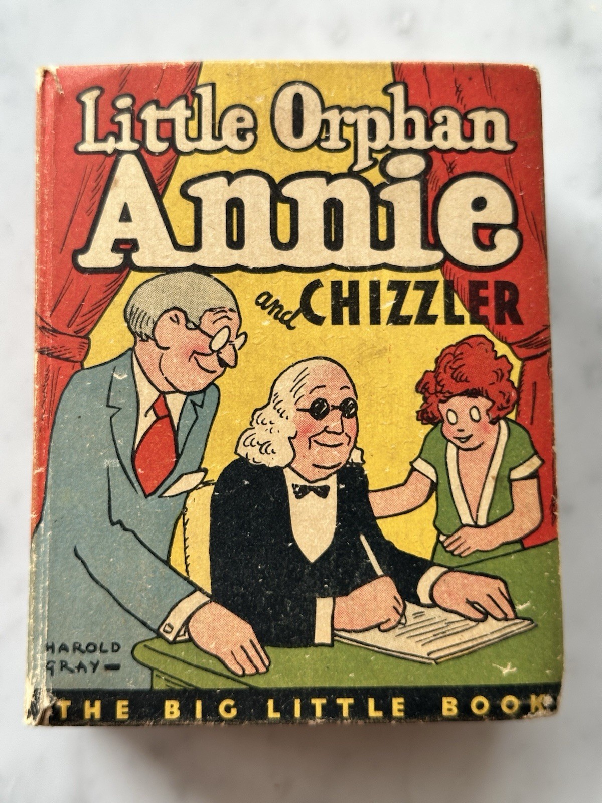 Little Orphan Annie and Chizzler Big Little Book VG - Buy 5 for  (1933)