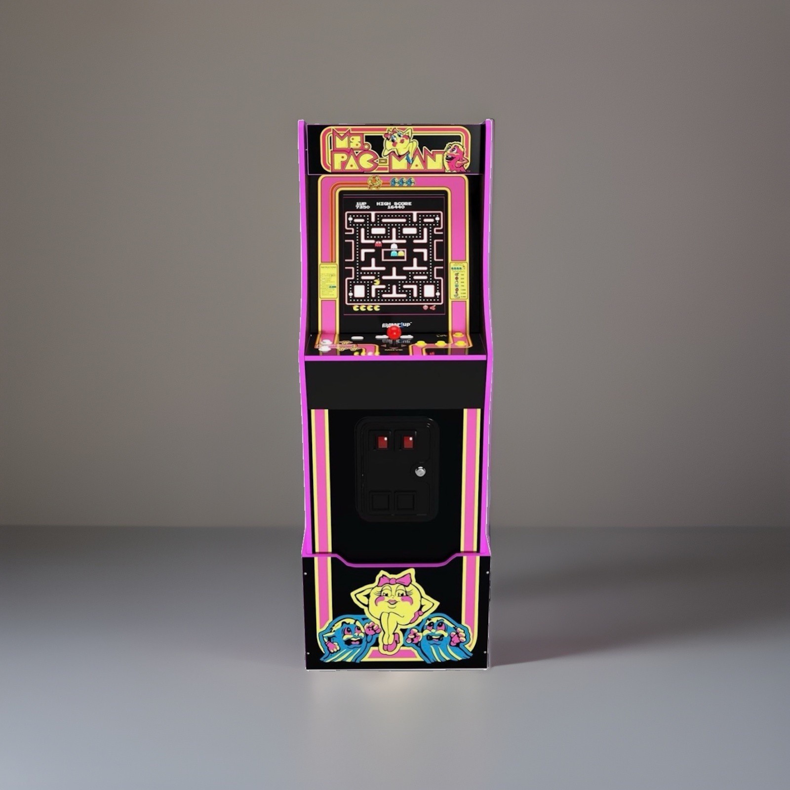 Arcade1Up Ms. Pac-Man Bandai Namco Legacy Arcade Machine 14-in-1 Wi-Fi