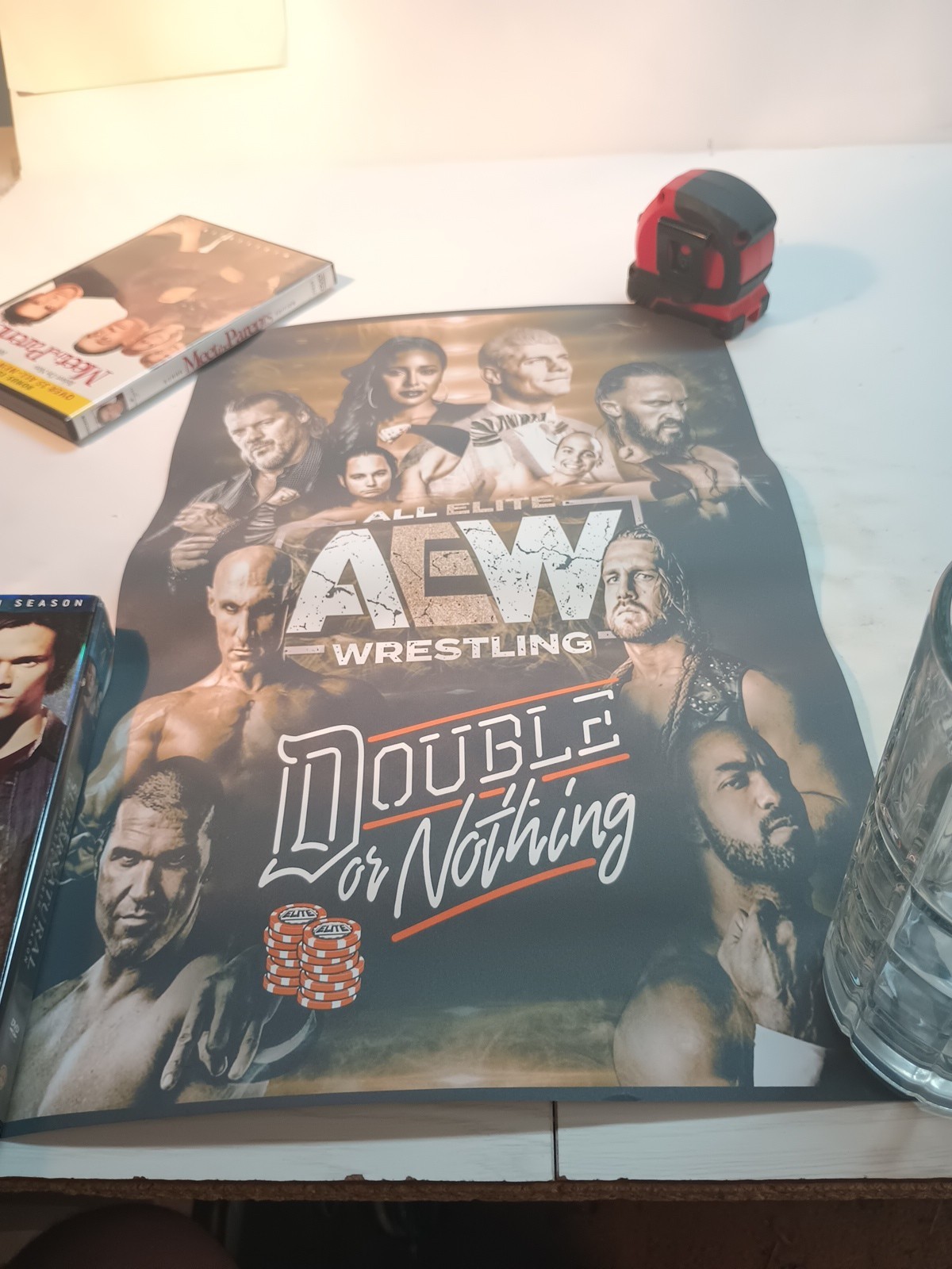 (1) AEW: Double or Nothing Poster (All Elite Wrestling) - 11x17 Inches | NEW USA (1) AEW: Double or Nothing Poster (All Elite Wrestling) - 11x17 Inches | NEW USA