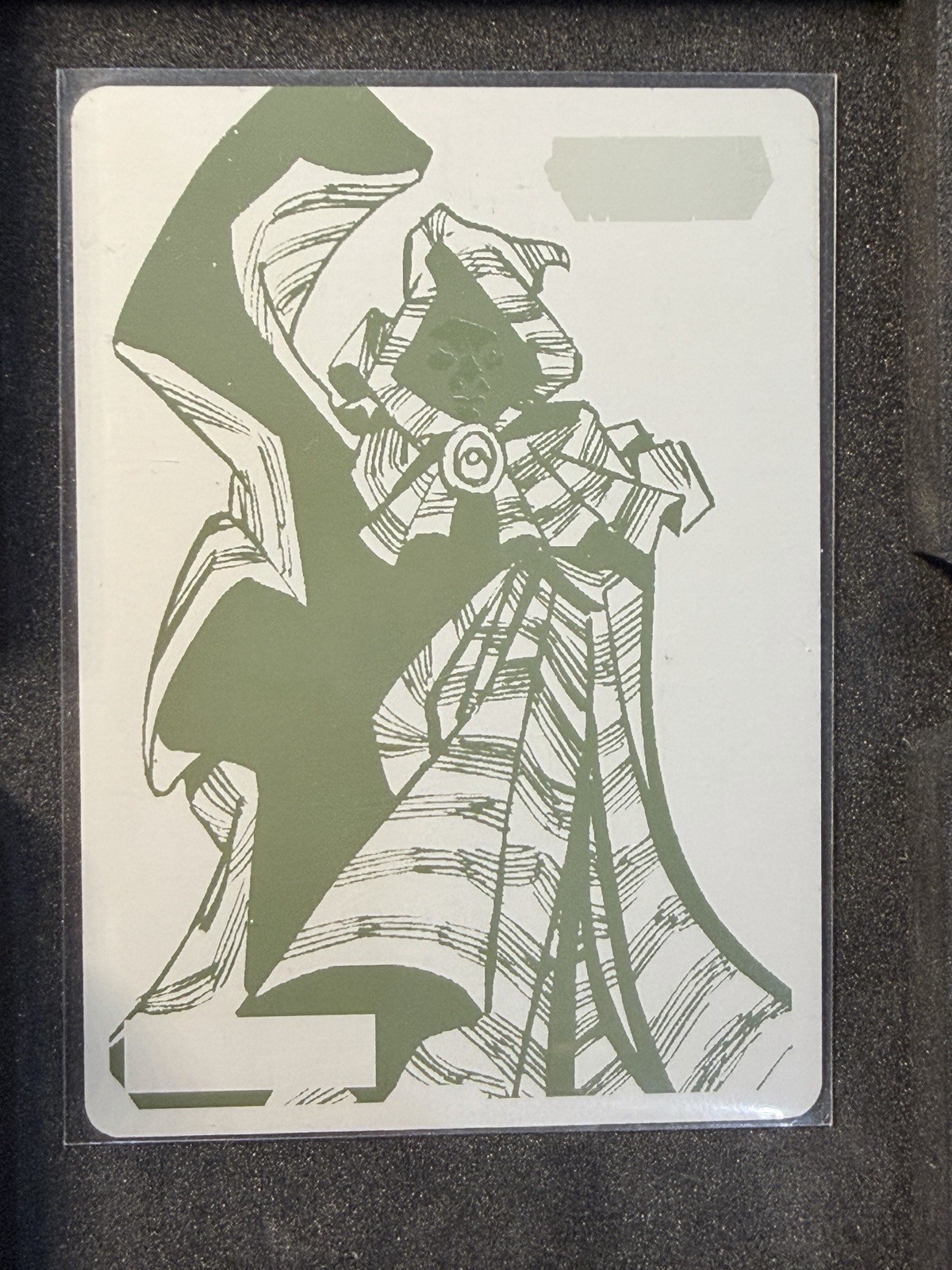 Upper Deck 2024 Allegiance Infinity Trilogy Cloak #23 Yellow Printing Plate 1/1