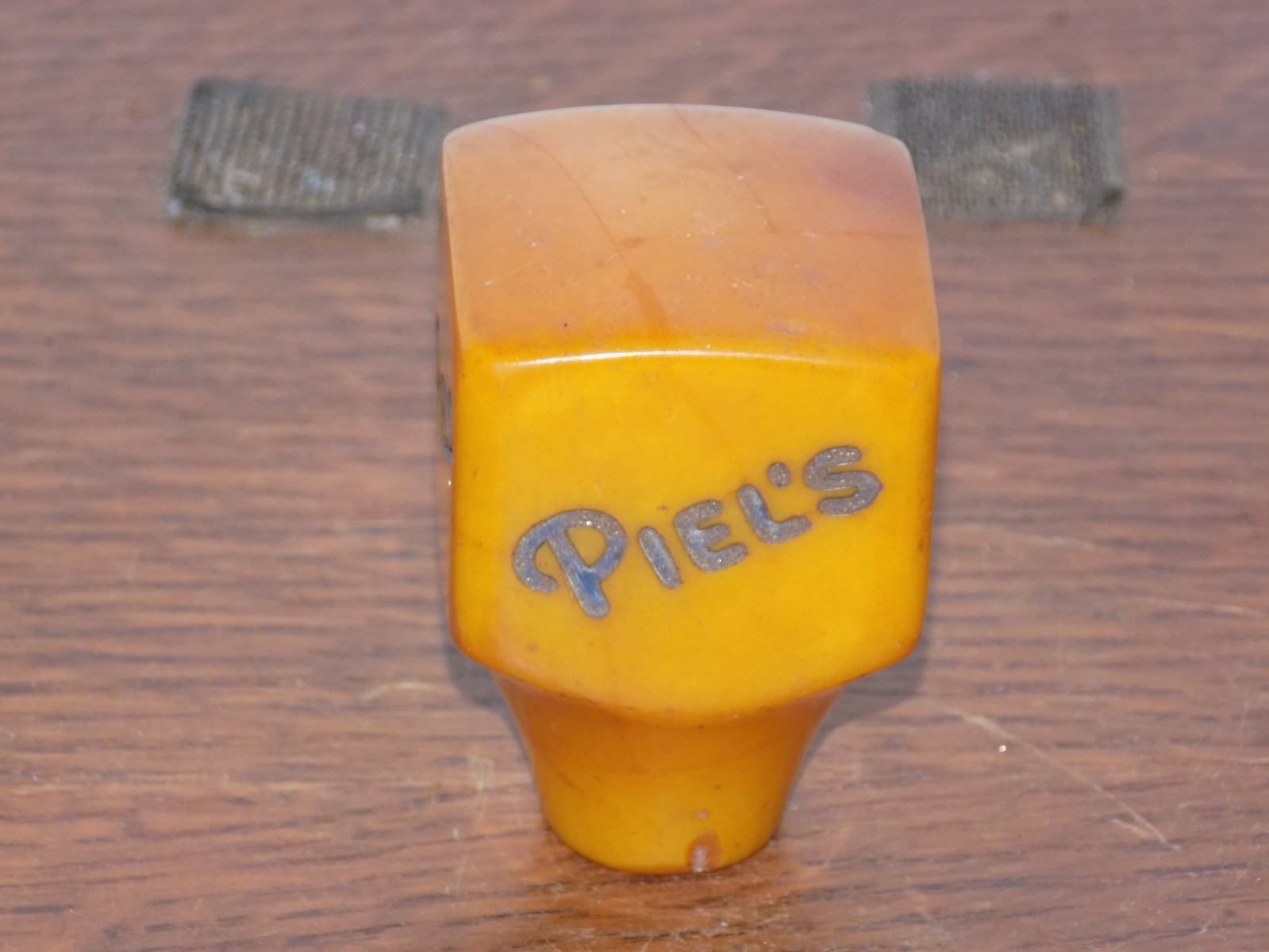 Vintage Piel’s Catalin Butterscotch Bakelite Beer Tap Handle Shift Knob