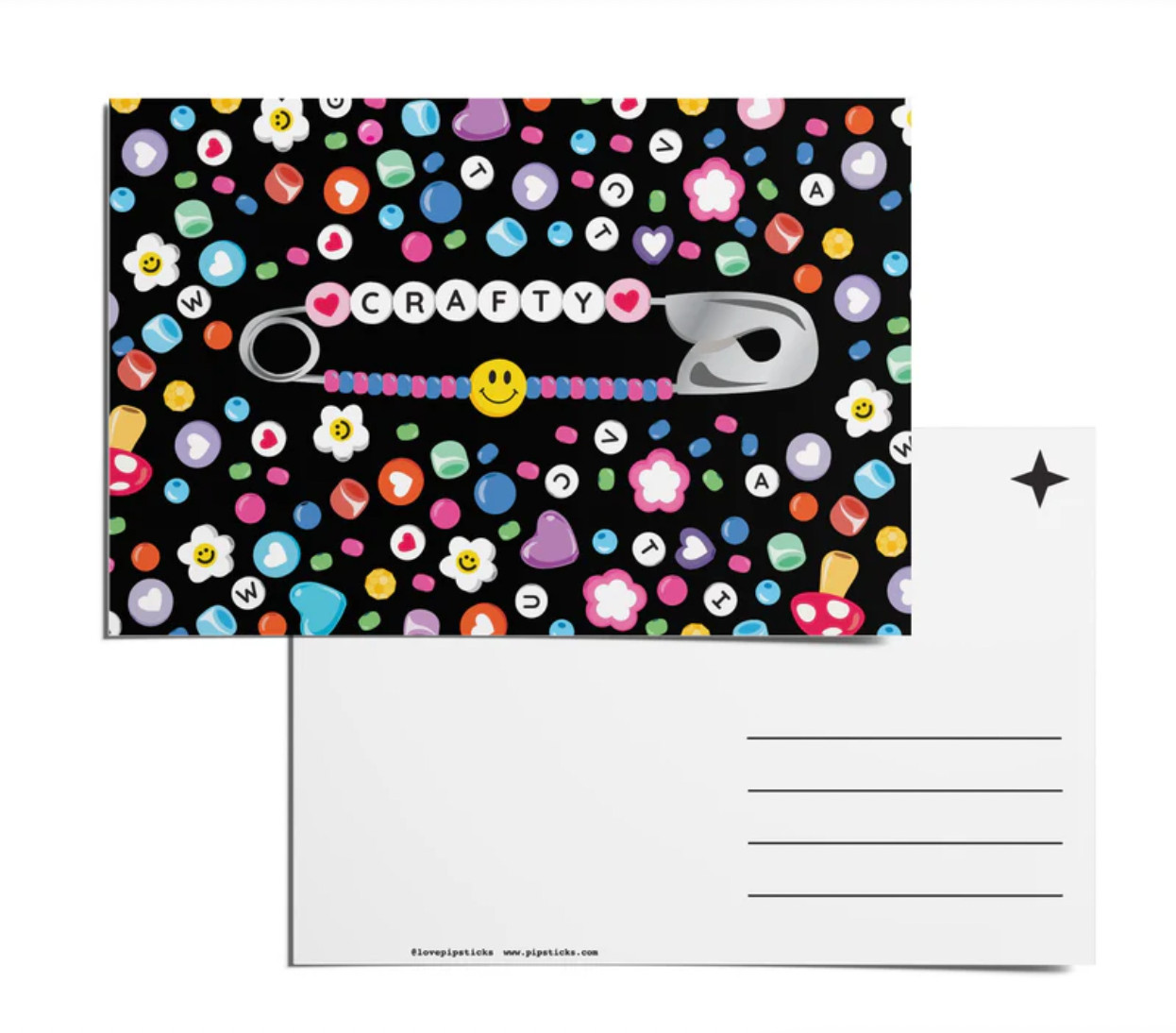 New Sealed Pipsticks Pin One On Postcard Pack New Sealed Pipsticks Pin One On Postcard Pack