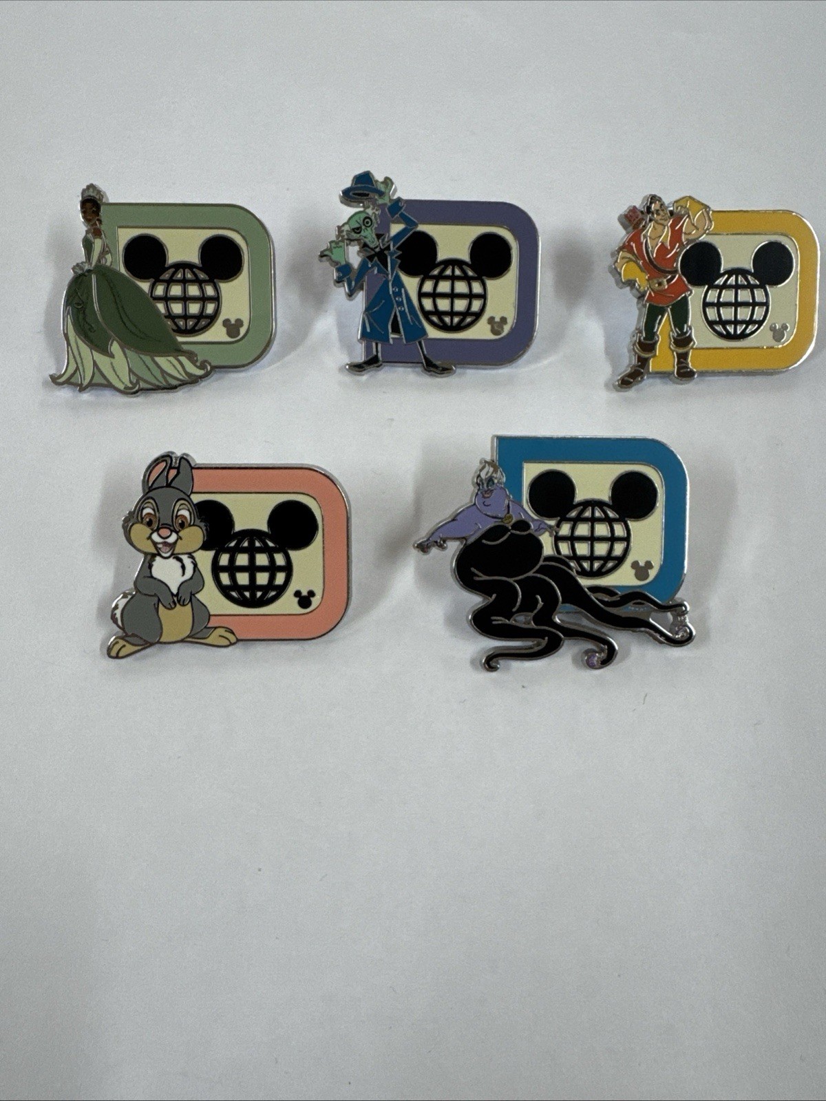 2025 Disney’s Walt Disney World D Hidden Disney Pin Set - Set Of 5