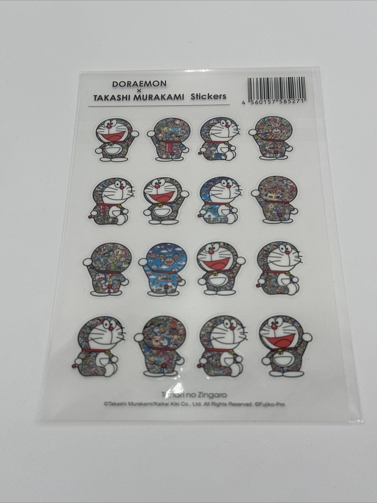 Doraemon X Takashi Murakami Tonari No Zingaro Stickers Brand New