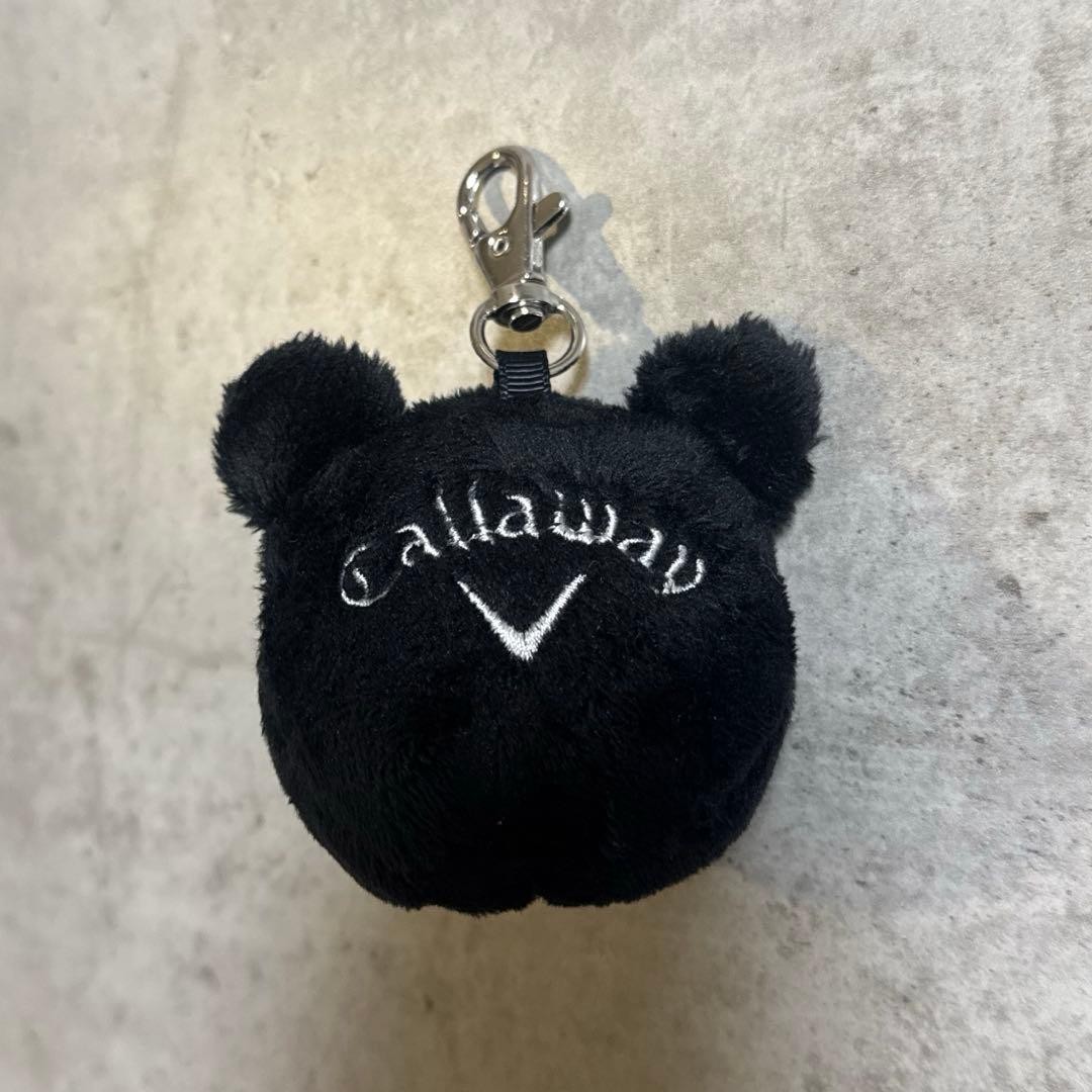 Callaway Bear Keychain Key Ring Black Rare Golf Model Limited Edition Sport Acce
