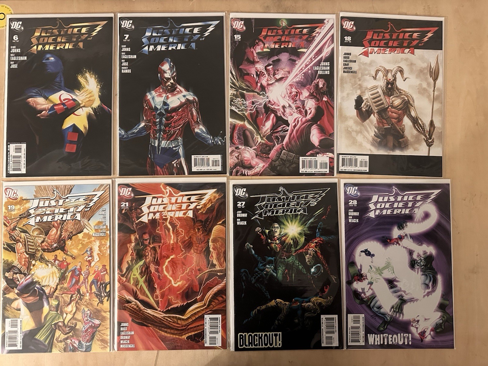 Justice Society of America Lot (28 Issues) DC Comics VF/NM #6-54 + JLA #47
