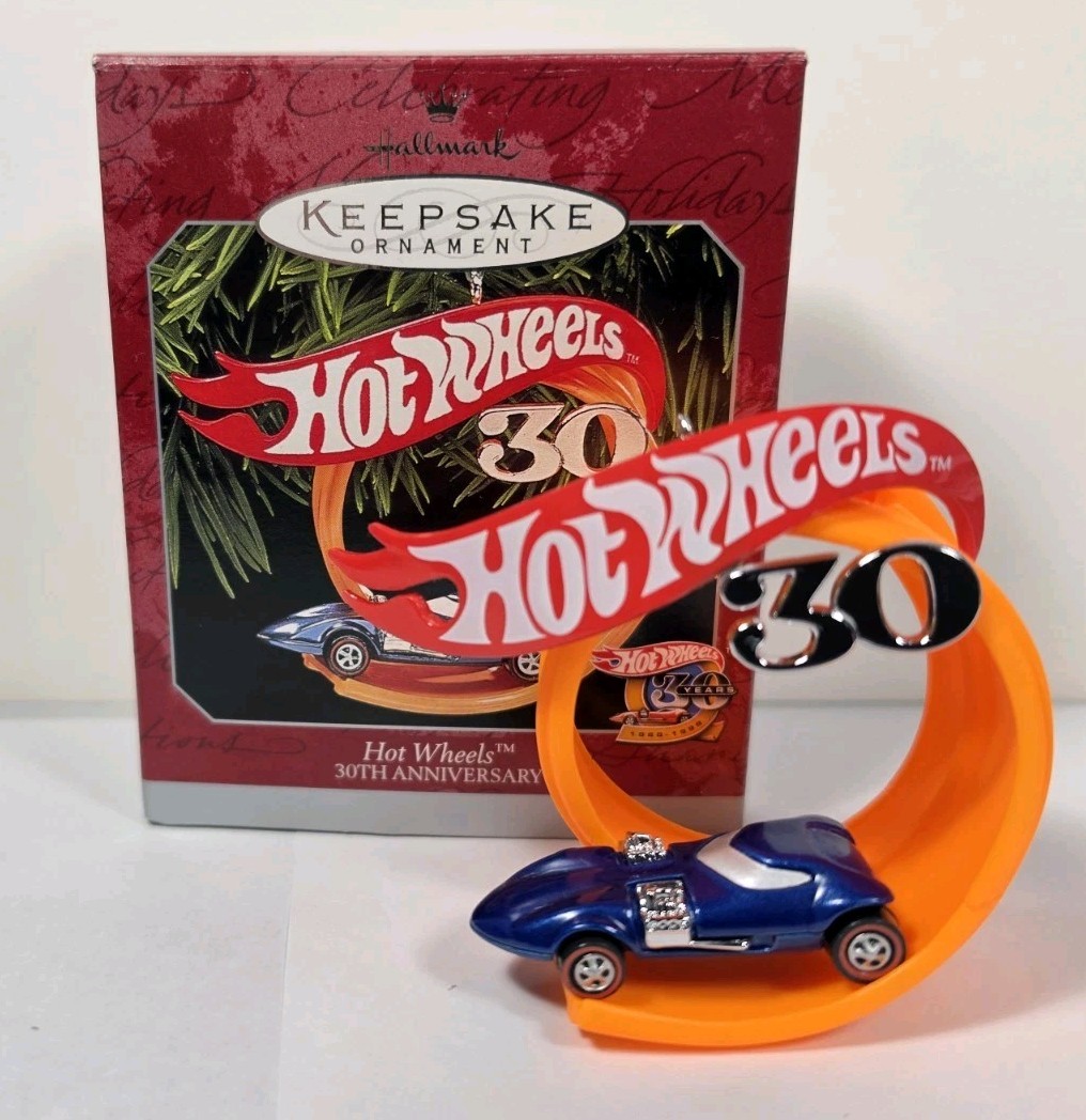 1998 - Hot Wheels 30th Anniversary Hallmark Keepsake Ornament