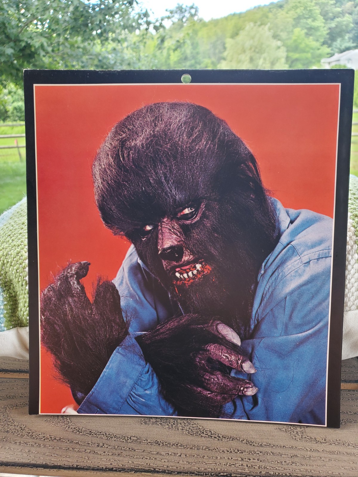 Don Post 1966 Monster Masks Trimmed Calendar Halloween Very Good Condition 
