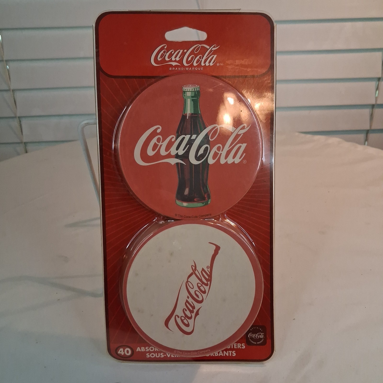 Conimar Corporation Vintage Y2K 2000 40 Coca-Cola Drink Coasters NIB