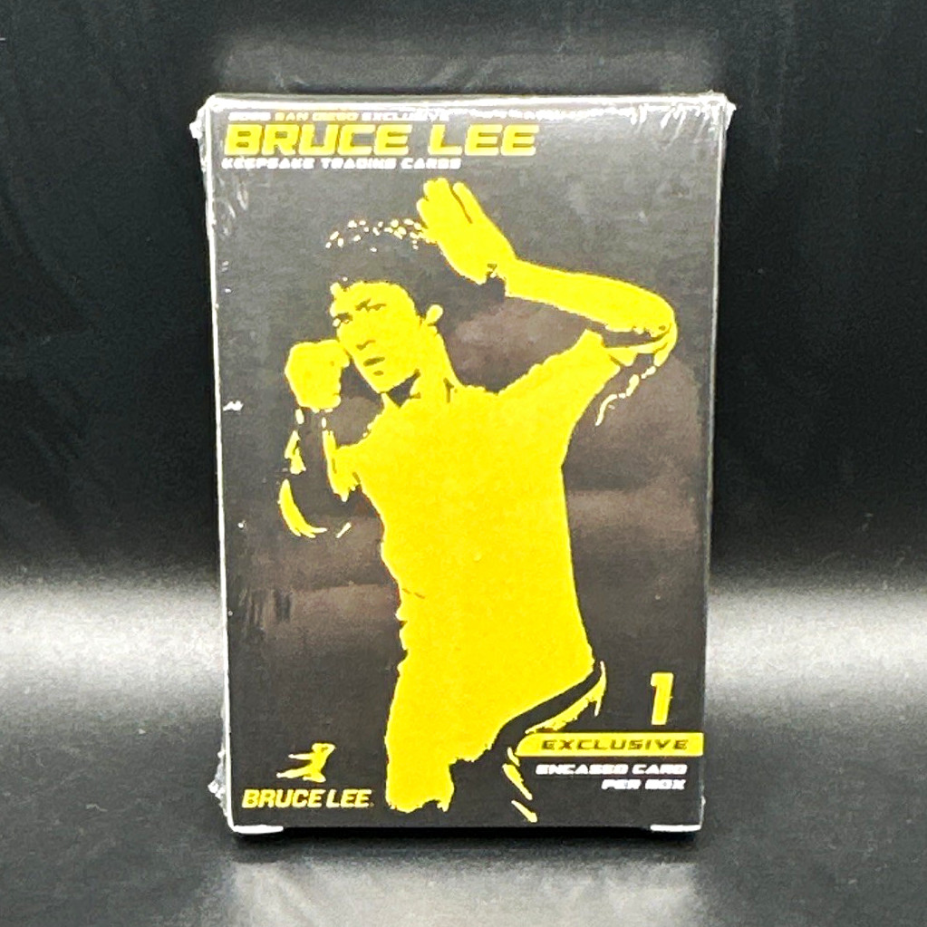 Bruce Lee San Diego Exclusive Sealed Collectible Single Encased Card Bruce Lee San Diego Exclusive Sealed Collectible Single Encased Card