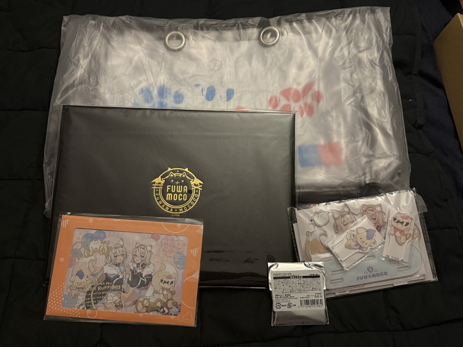 Hololive FUWAMOCO 1 Million subscribe Celebration limited edition merch set