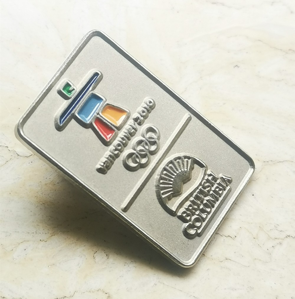 2010 Vancouver Olympic Winter Games British Columbia Pin Bagde