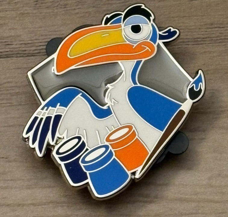 Disney Brush Of Magic Series 3 Zazu Limited Release Pin New Disney Brush Of Magic Series 3 Zazu Limited Release Pin New