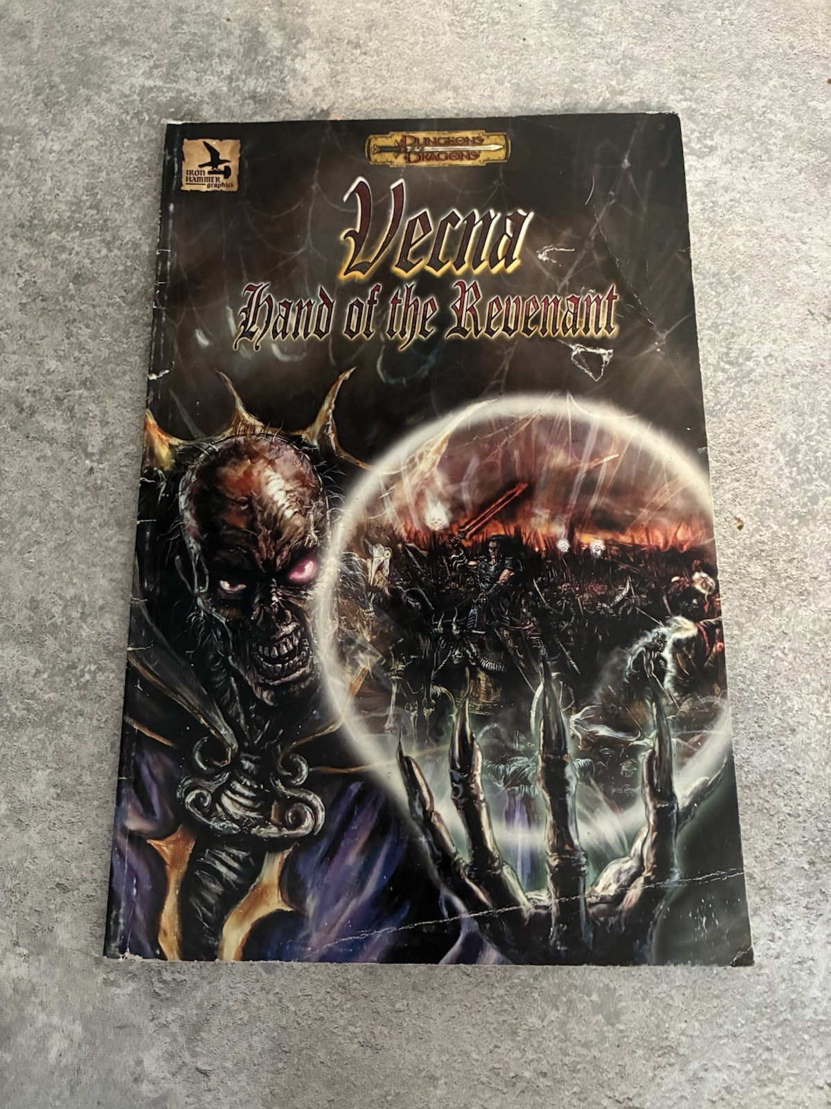Dungeons and dragons Vecna hand of the Revenant Graphic Novel Comic TPB Dungeons and dragons Vecna hand of the Revenant Graphic Novel Comic TPB