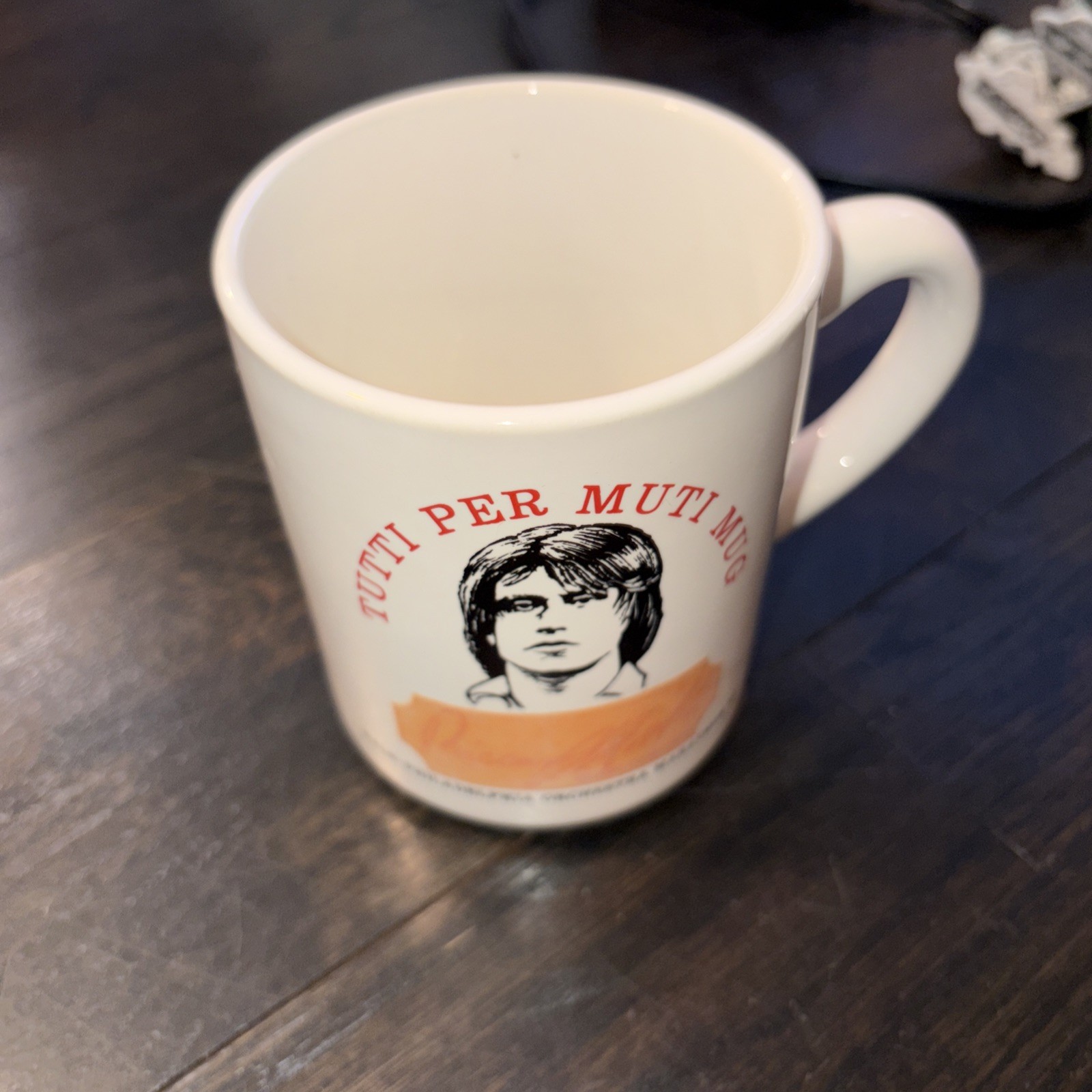 Vintage Riccardo Muti Coffee Mug WFLN Philadelphia Orchestra Marathon VI Cup