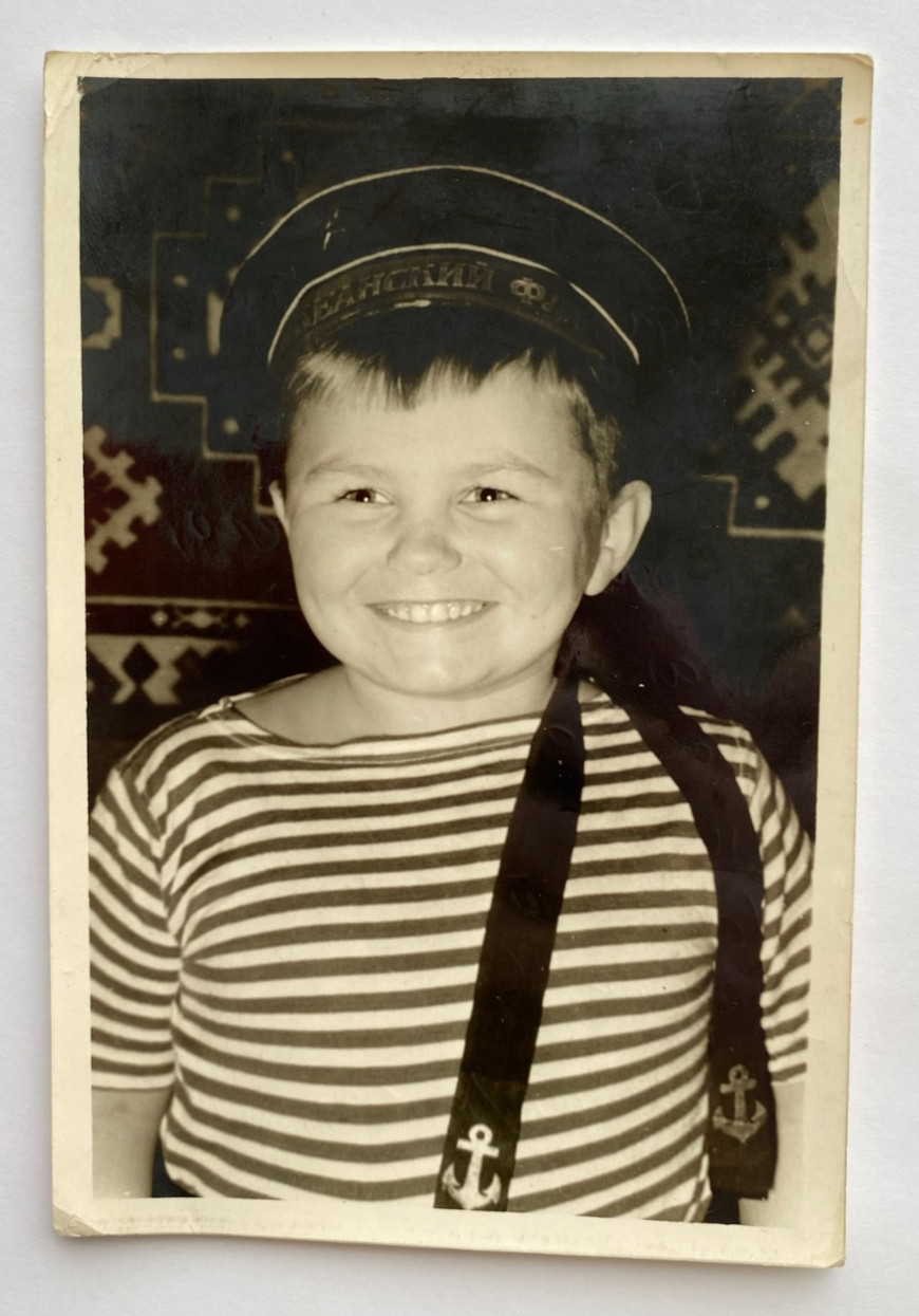 Handsome young man affectionate guy boy Vintage Photo Portrait