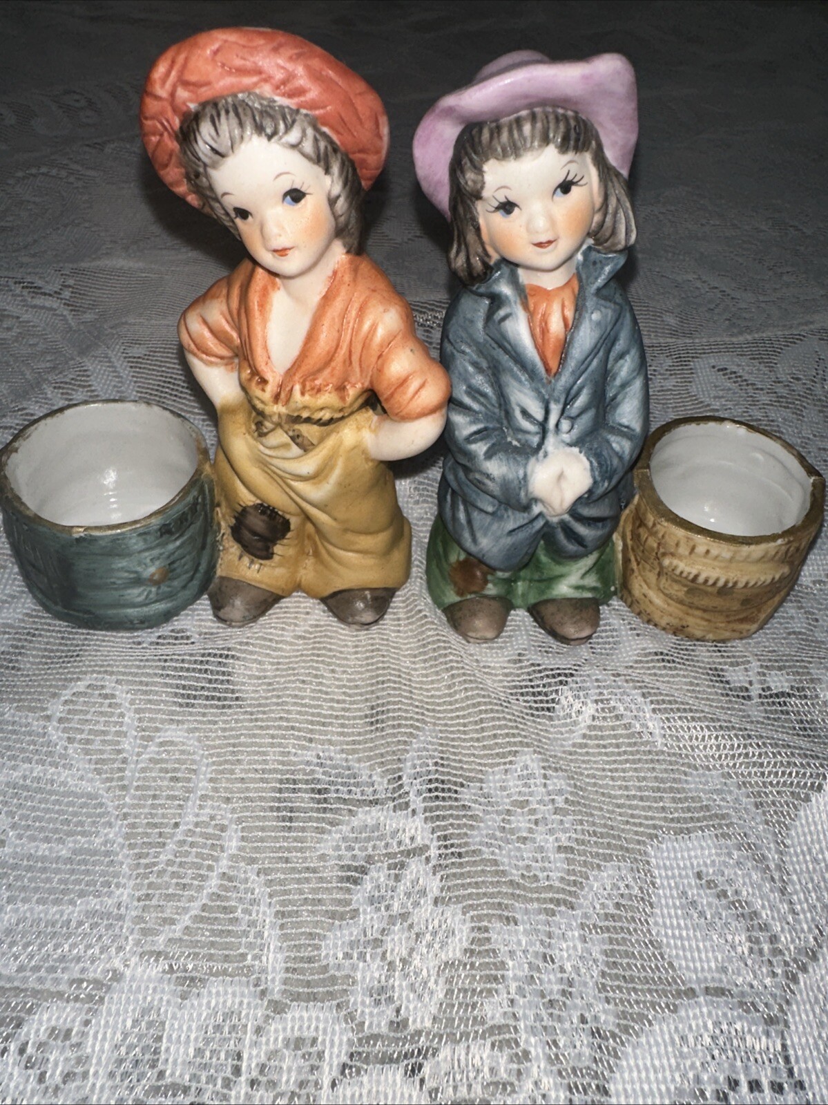 1976 Little Luvkins Hobo/cowboy Candle Holder Or Air Plant Holder ;)