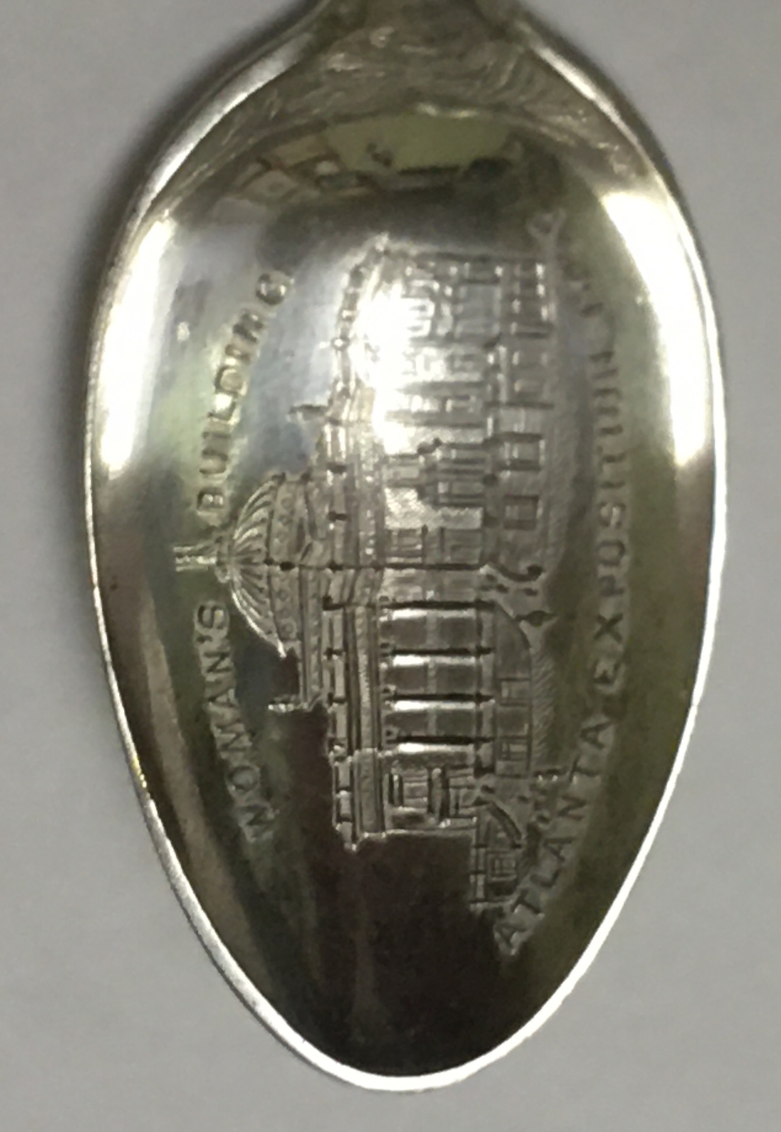 Woman’s Building Atlanta Exposition 1895 Vintage Souvenir Spoon Collectible