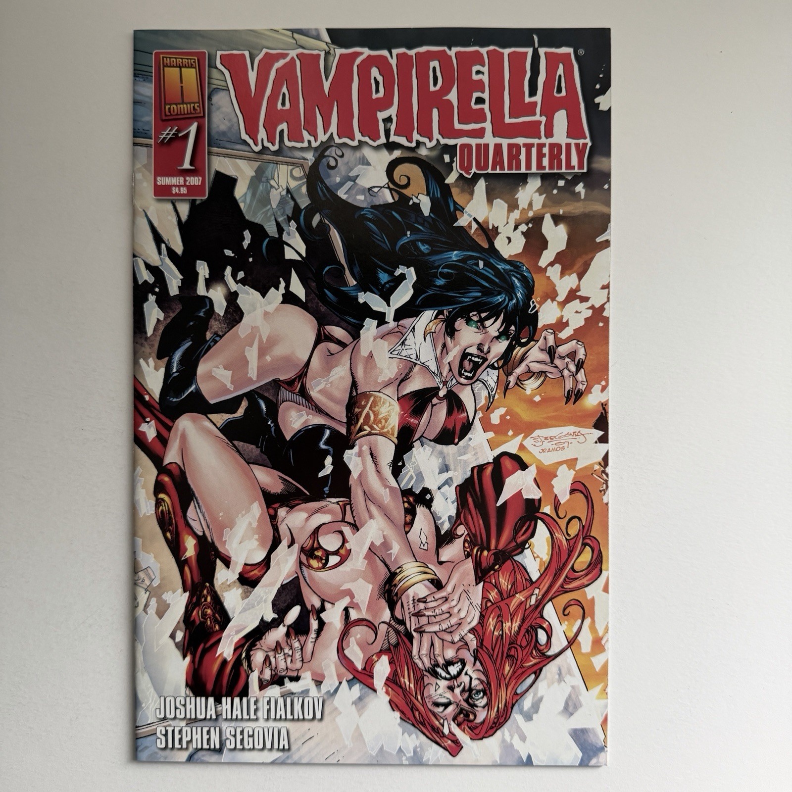 Harris Comics Vampirella Quarterly Summer 2007 #1 Cover B NM Segovia