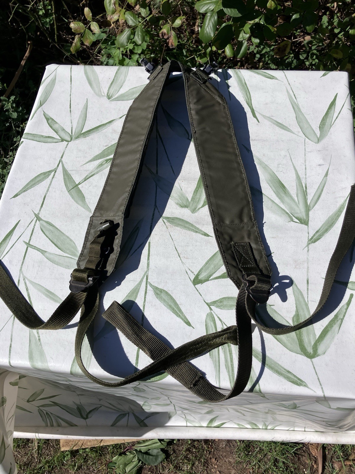 Rare British Army Clansman Lightweight (Para) Radio Pack Yoke Shoulder Straps