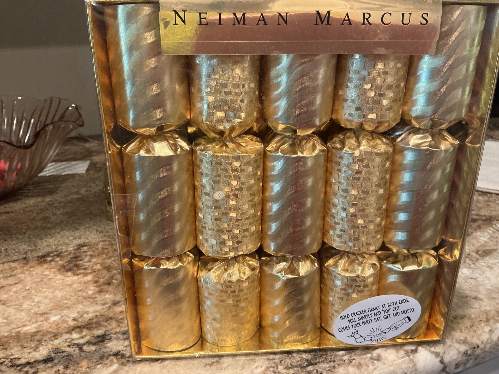 Vintage 10  Neiman Marcus Christmas Crackers