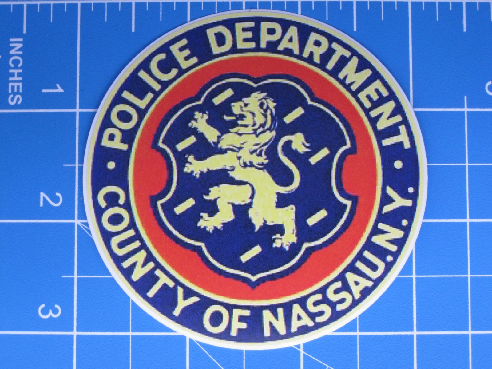 Nassau County New York Police decal 3\