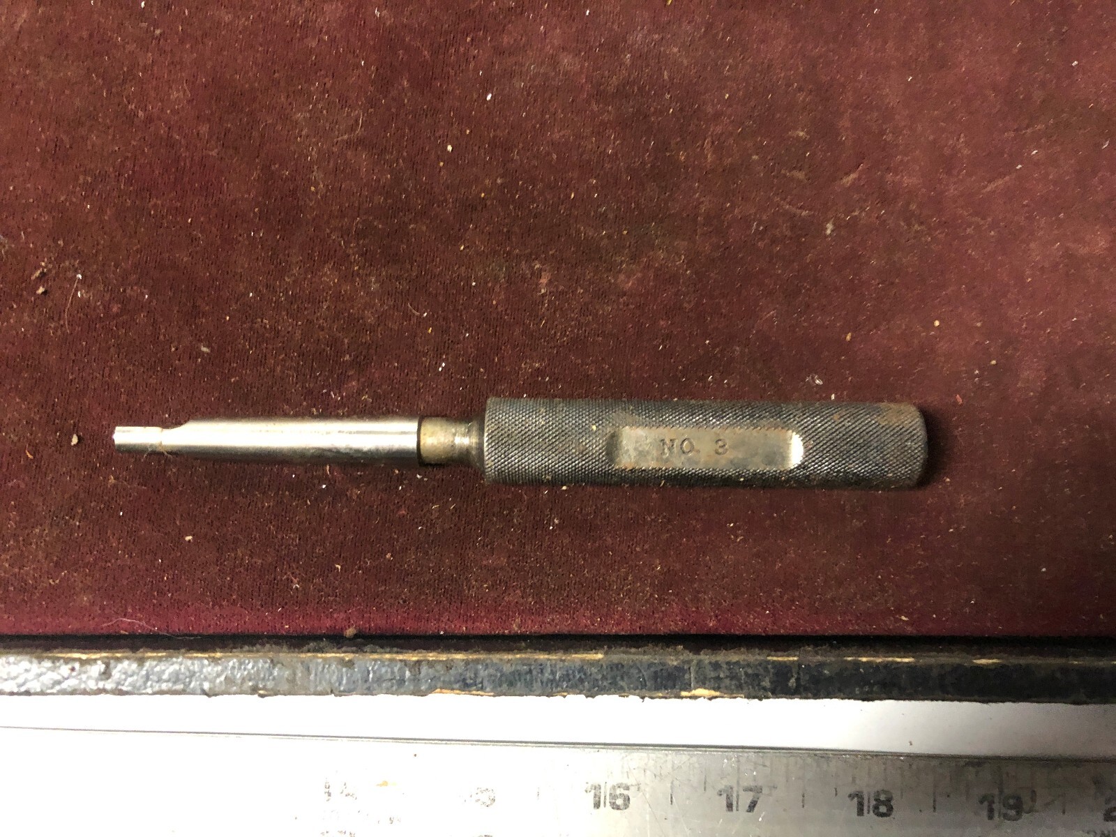 MACHINIST LATHE MILL Machinist Brown & Sharpe Plug Ream Gage DrG MACHINIST LATHE MILL Machinist Brown & Sharpe Plug Ream Gage DrG