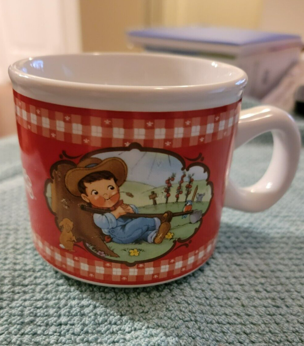 Campbell\'s ~2002 Houston Harvest 12oz. Kids Soup Cup/Mug #31962