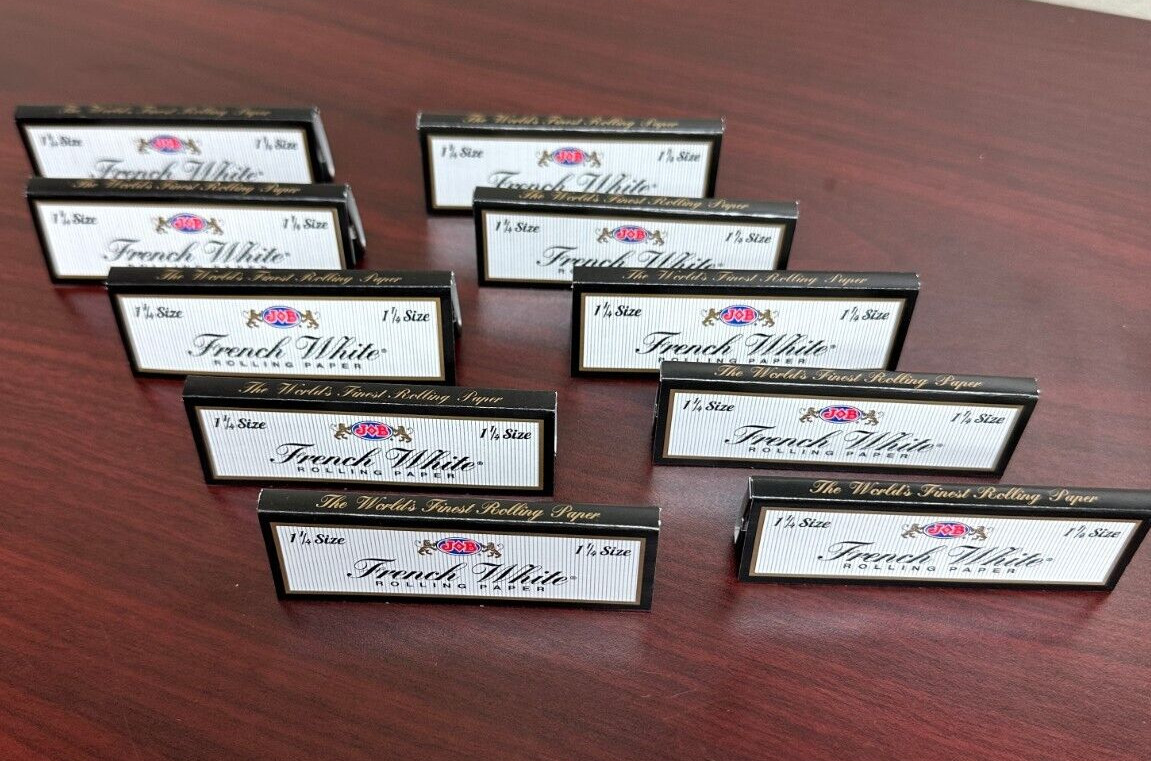 Job French White 1 1/4 Cigarette Papers 10pack Buy From A Job Distributor