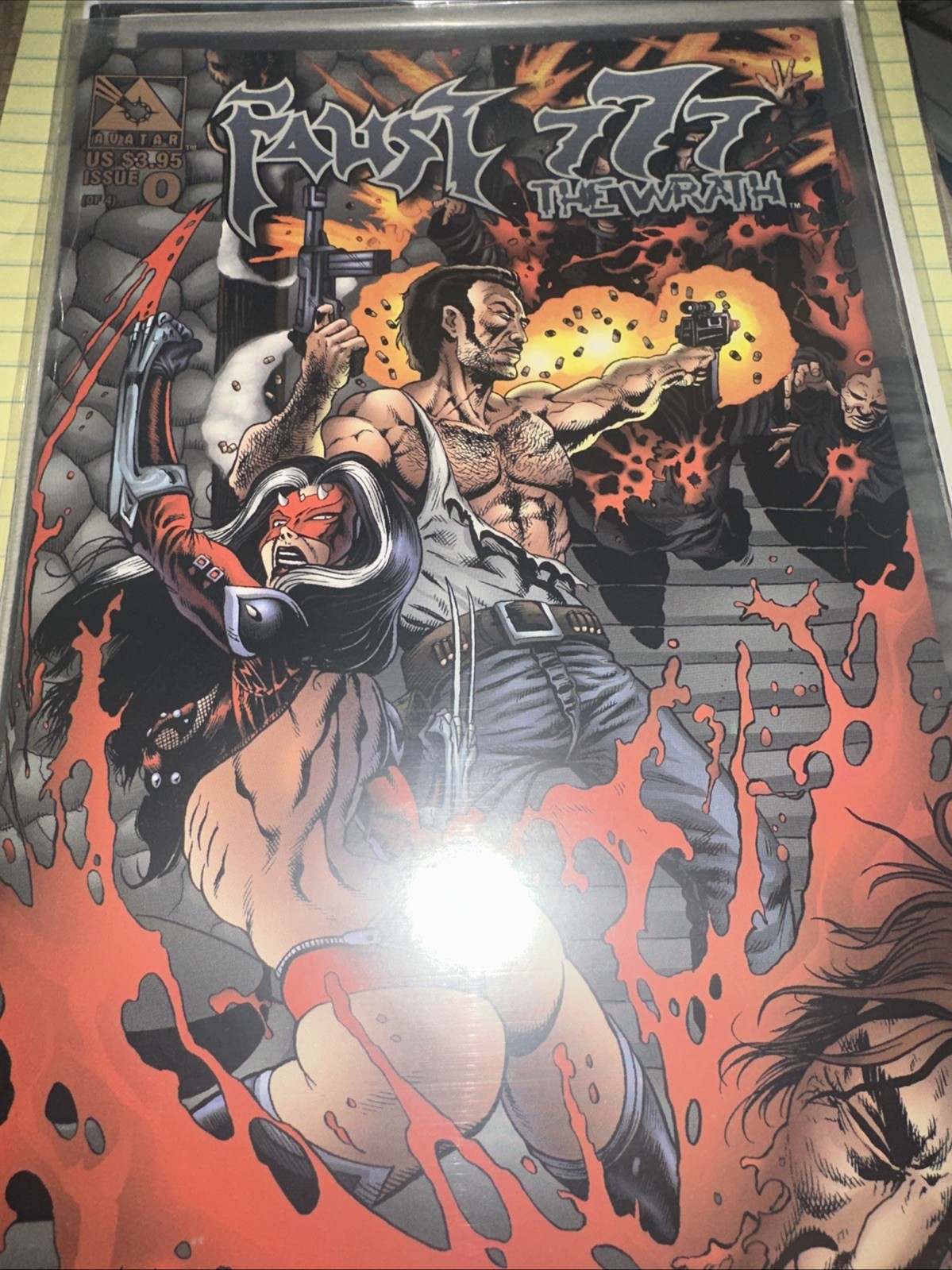 Faust 777: the Wrath-Darkness in Collision #0 (Avatar Press December 1998) Faust 777: the Wrath-Darkness in Collision #0 (Avatar Press December 1998)