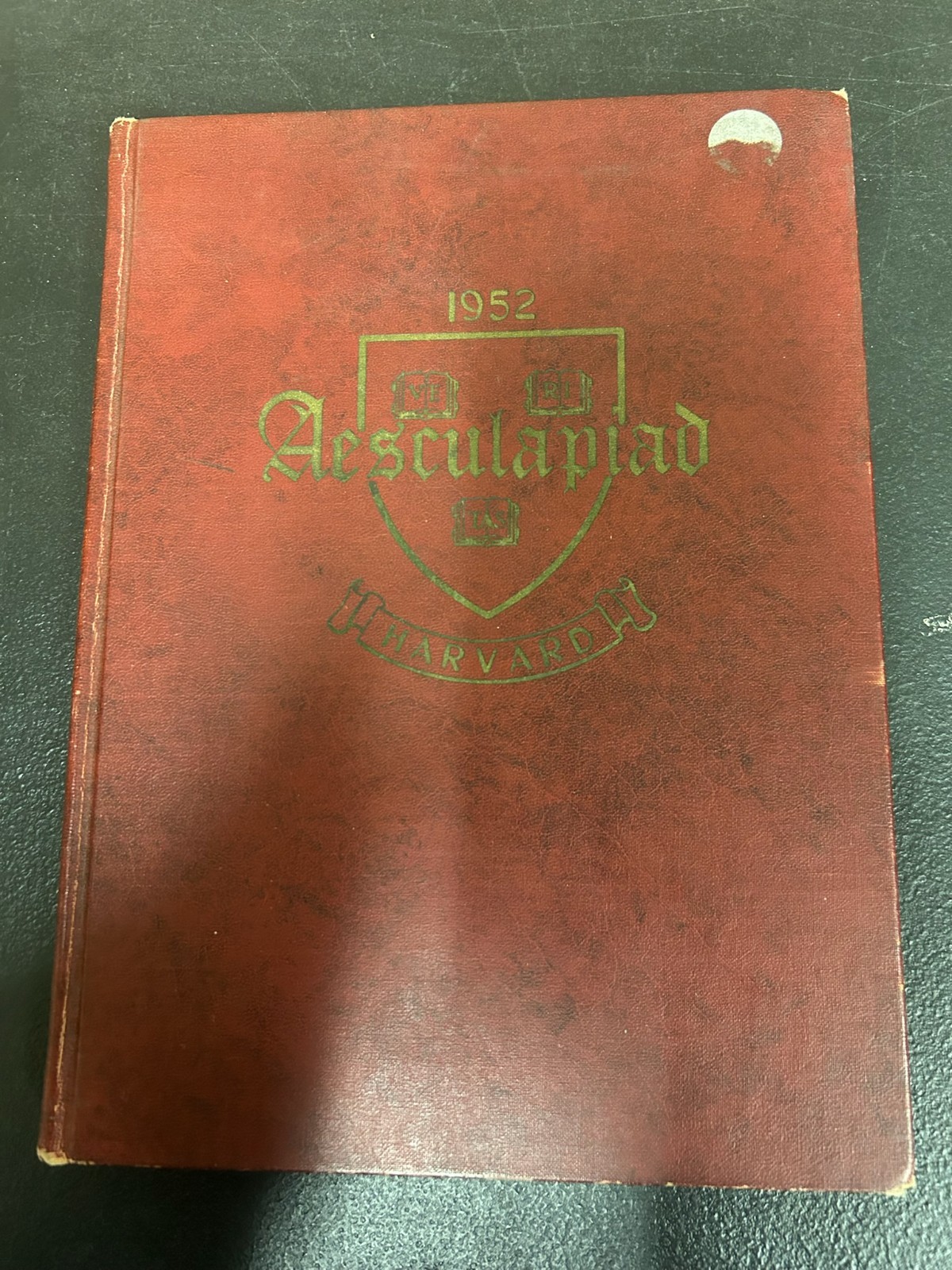 1952 HARVARD MEDICAL SCHOOL, MASSACHUSETTS YEARBOOK VINTAGE