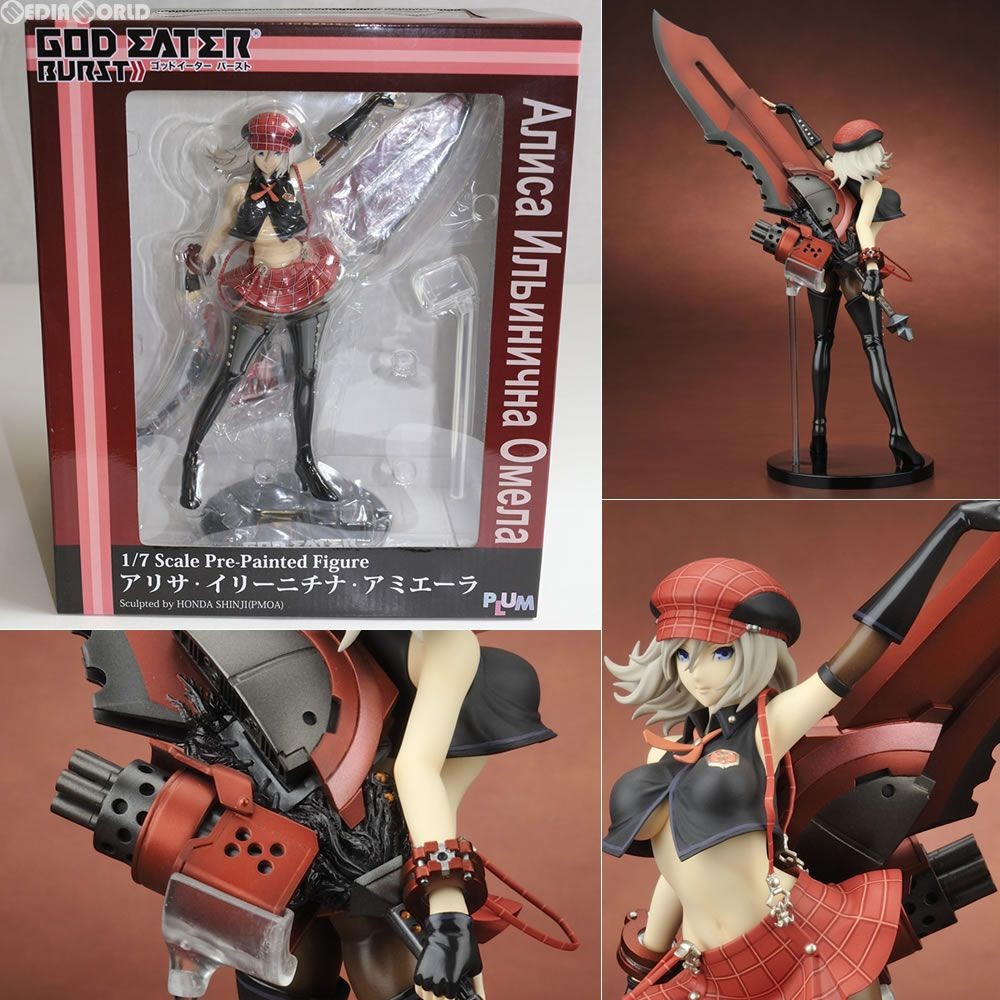 PLUM God Eater Burst Alisa 1/7 Figure Collectible 15+