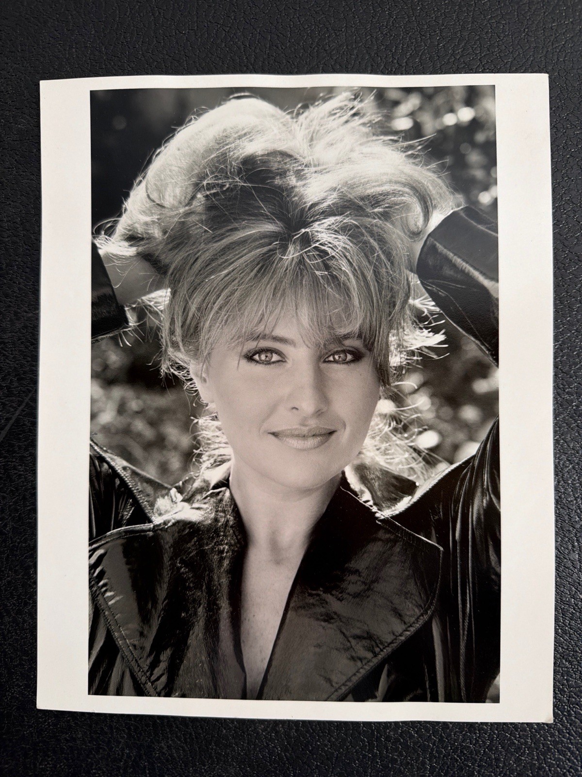 Vintage B&W Portrait Photo - Photographer Label Richard Creamer