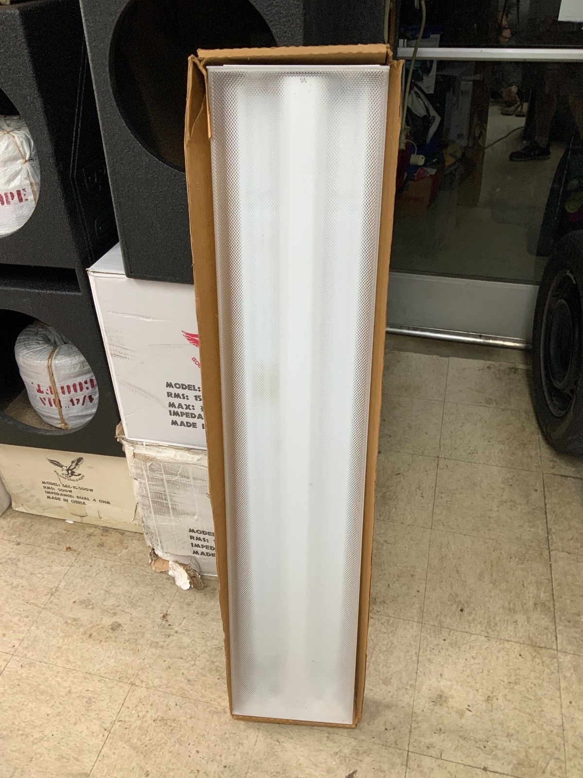 Fluorescent Fixture 48in x 10in x 2in