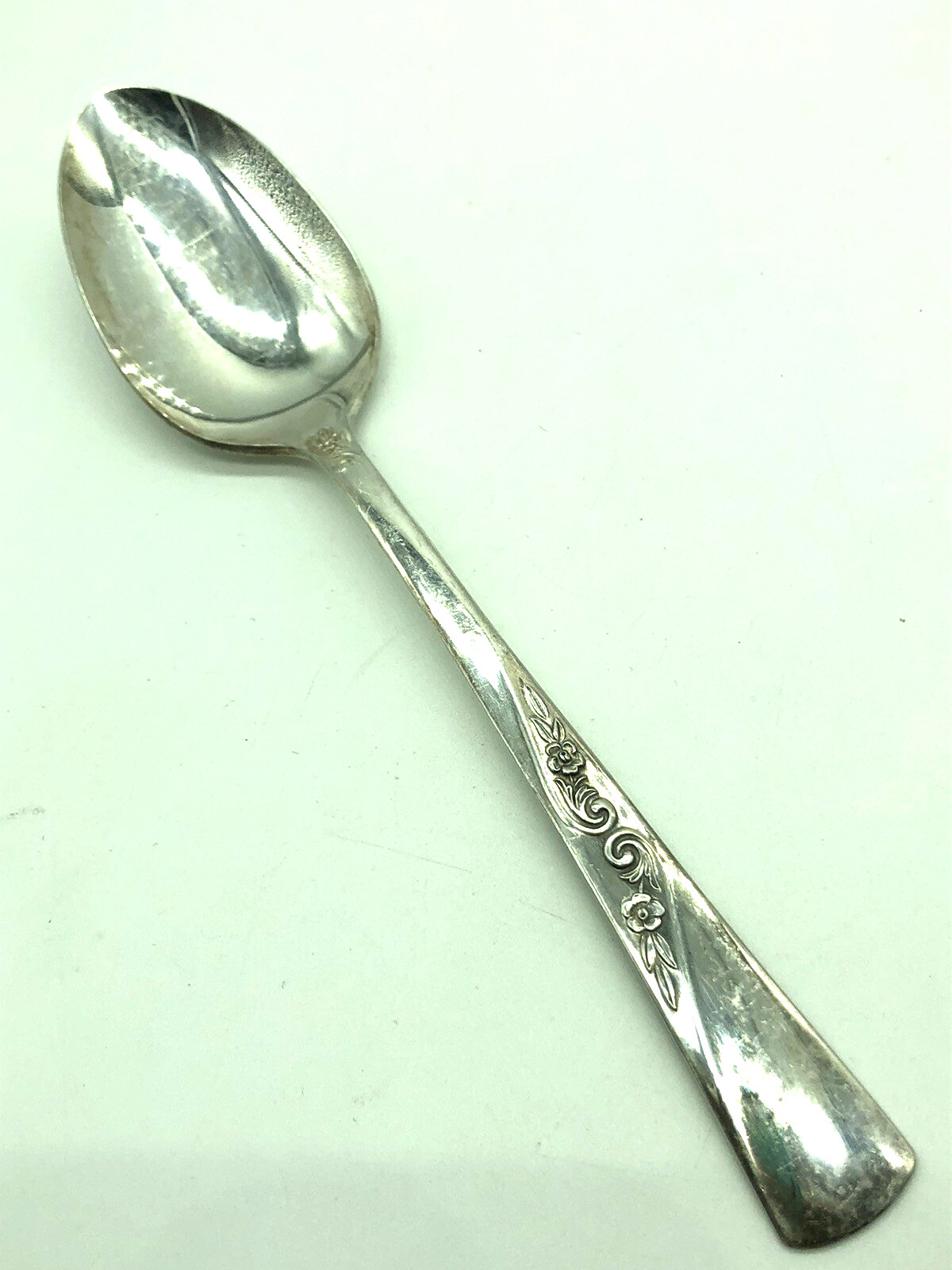 International Silver Revelation II Silverplate Place Oval Soup Spoon Vintage1953