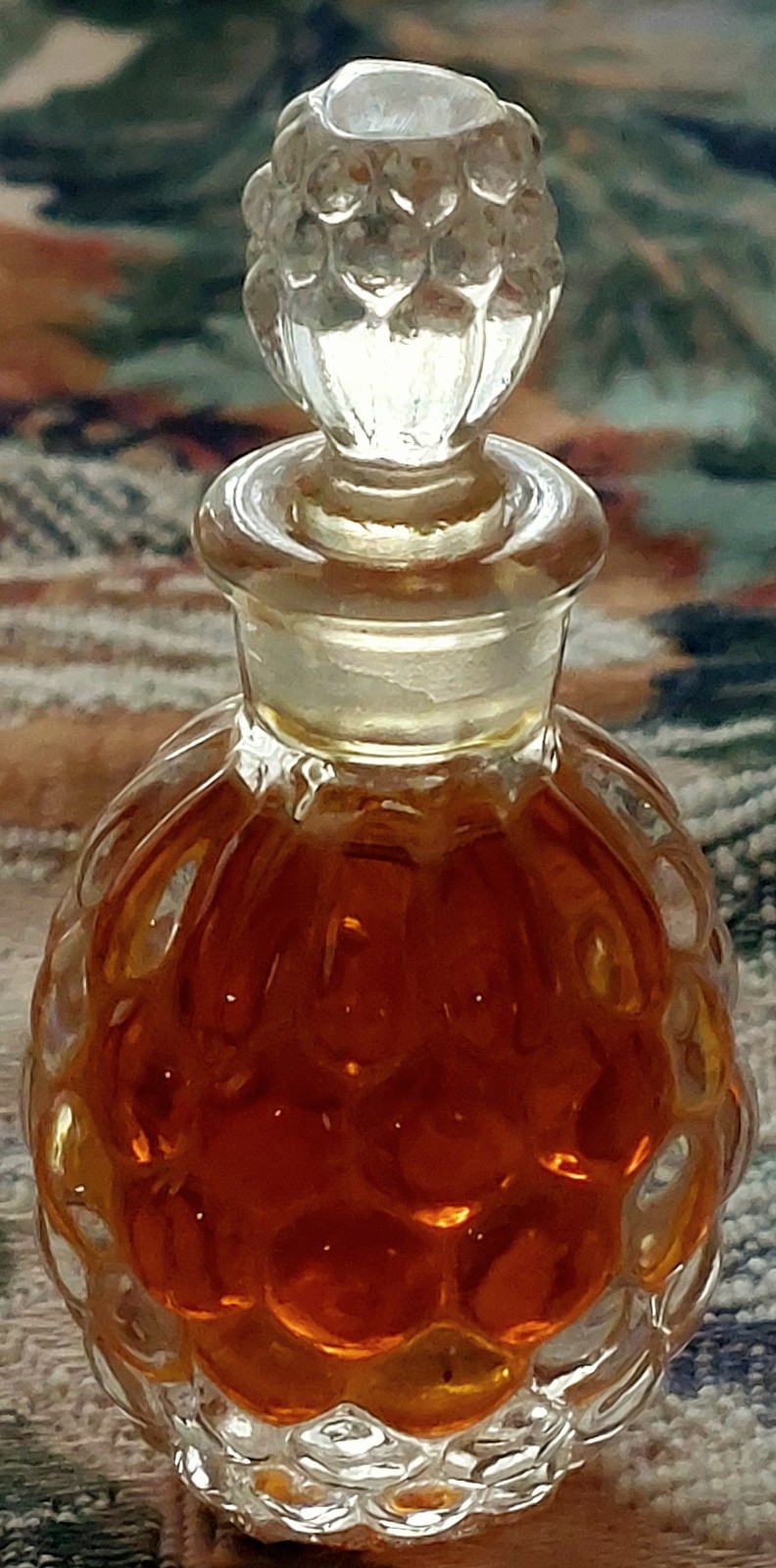 Jean Patou Hobnail Bottle & Stopper Moment Supreme Parfum 1930's VINTAGE
