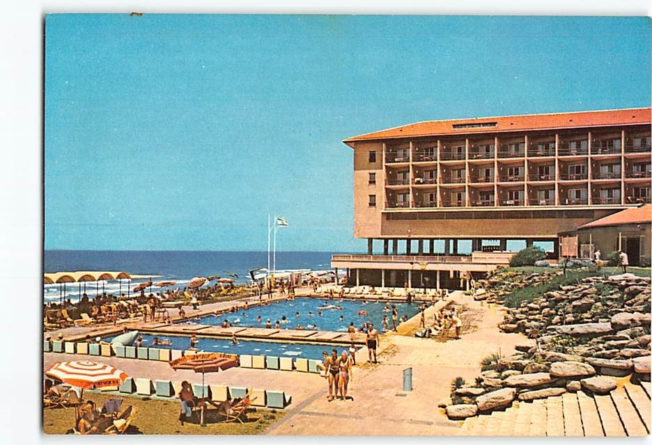 Postcard Accadia Grand Hotel Herzliya On Sea Herzliya Israel