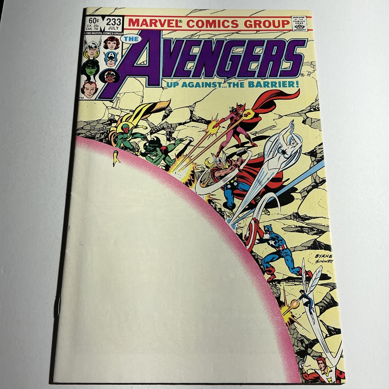 The Avengers #233 (Marvel Comics July 1983) VF Bronze Age Comic Book Scarlet The Avengers #233 (Marvel Comics July 1983) VF Bronze Age Comic Book Scarlet